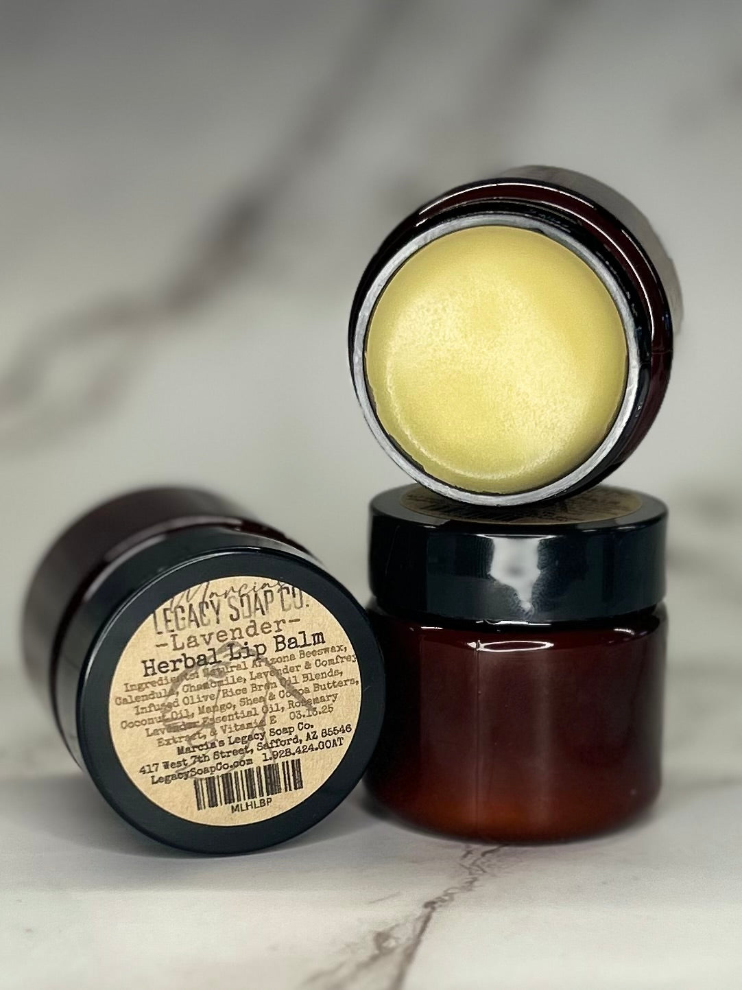 Arizona Beeswax Herbal Lip Balm Pot 1oz - Multiple Flavors