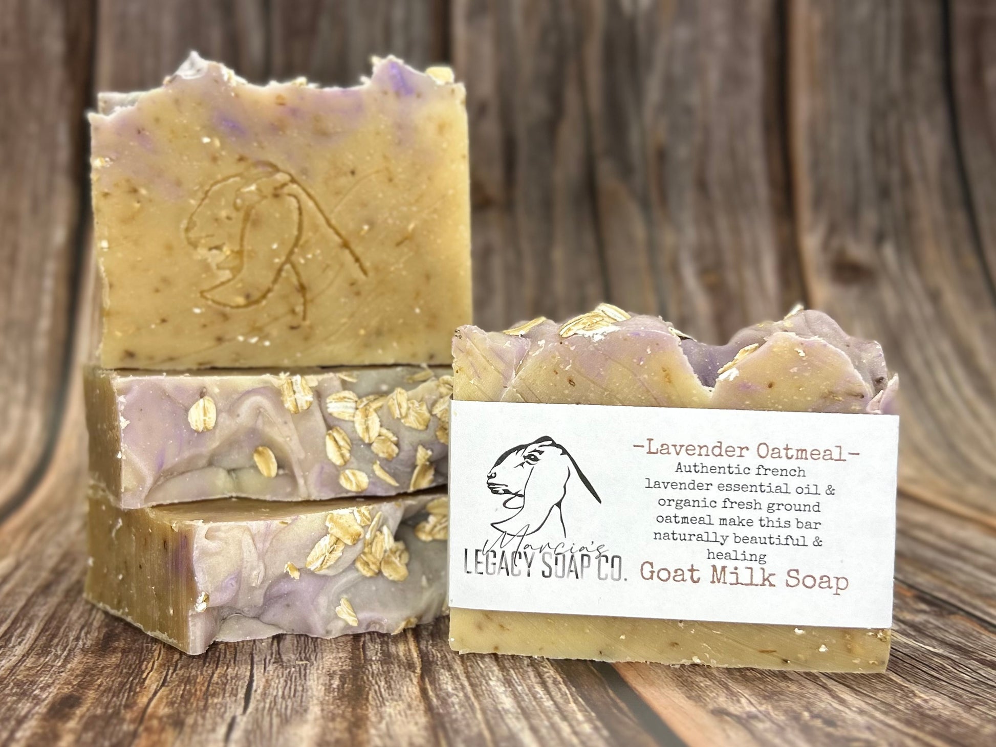 Goat Milk Soap - Lavender Oatmeal