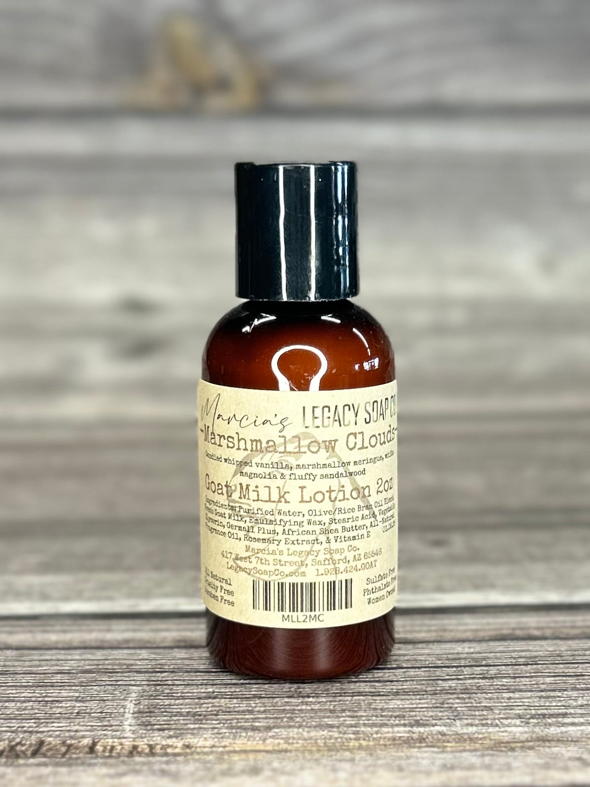 Goat Milk Lotion 2oz - Marshmallow Clouds