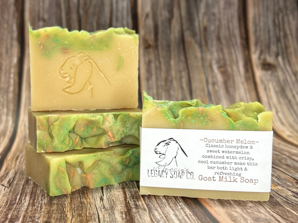 Goat Milk Soap - Cucumber Melon