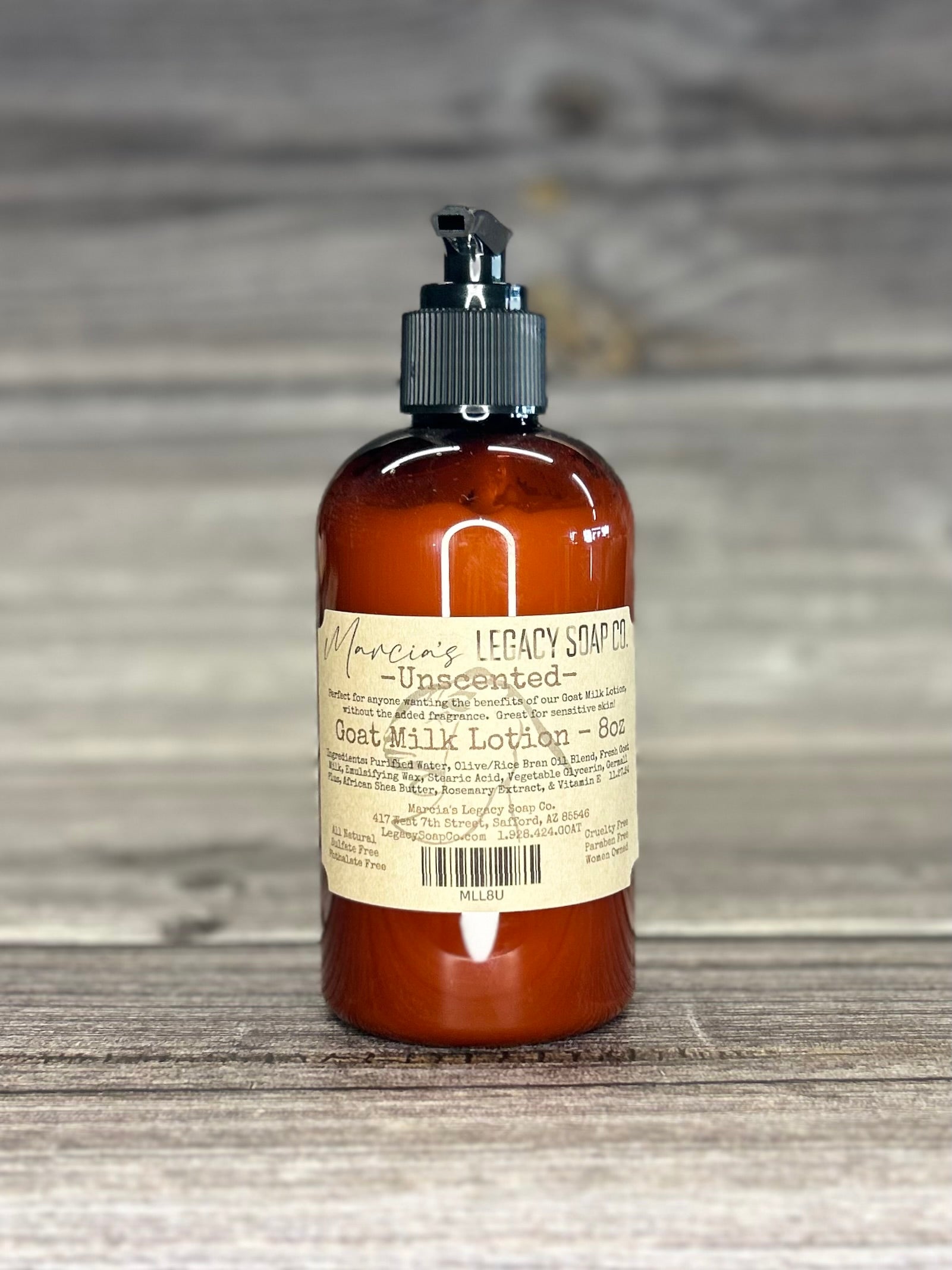 Goat Milk Lotion 8oz - Unscented