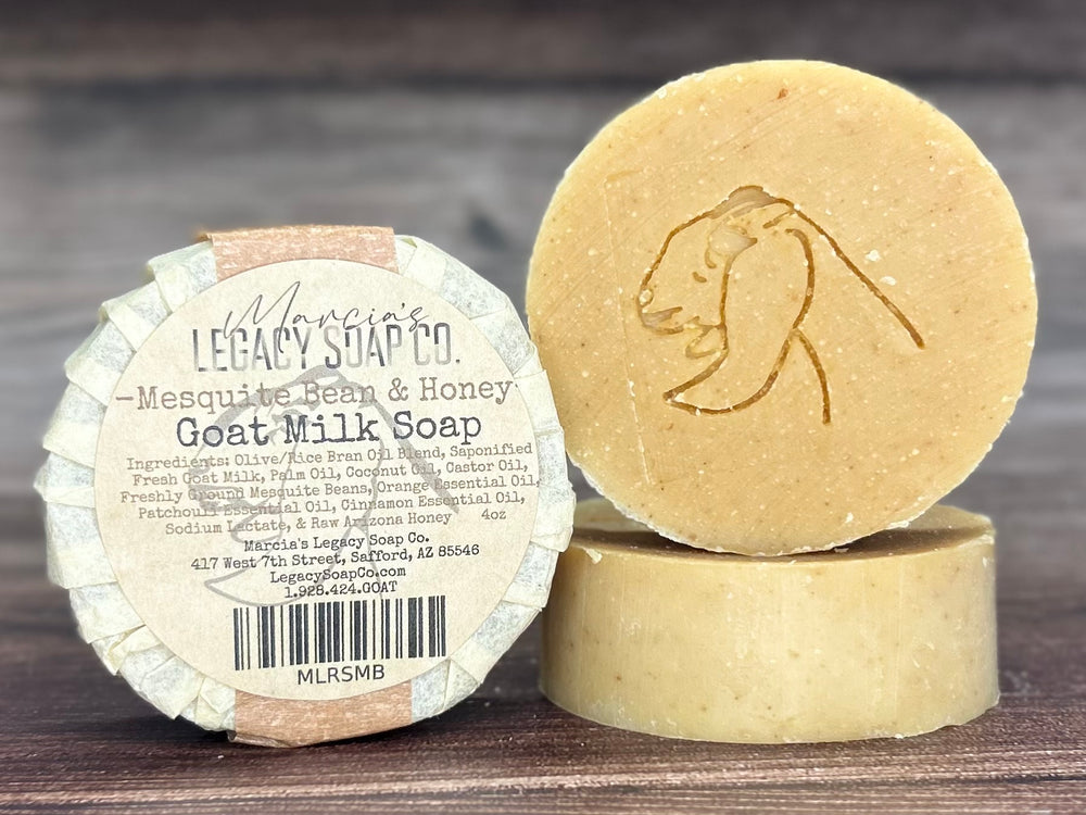 Goat Milk Specialty Soap - Mesquite Bean & Honey