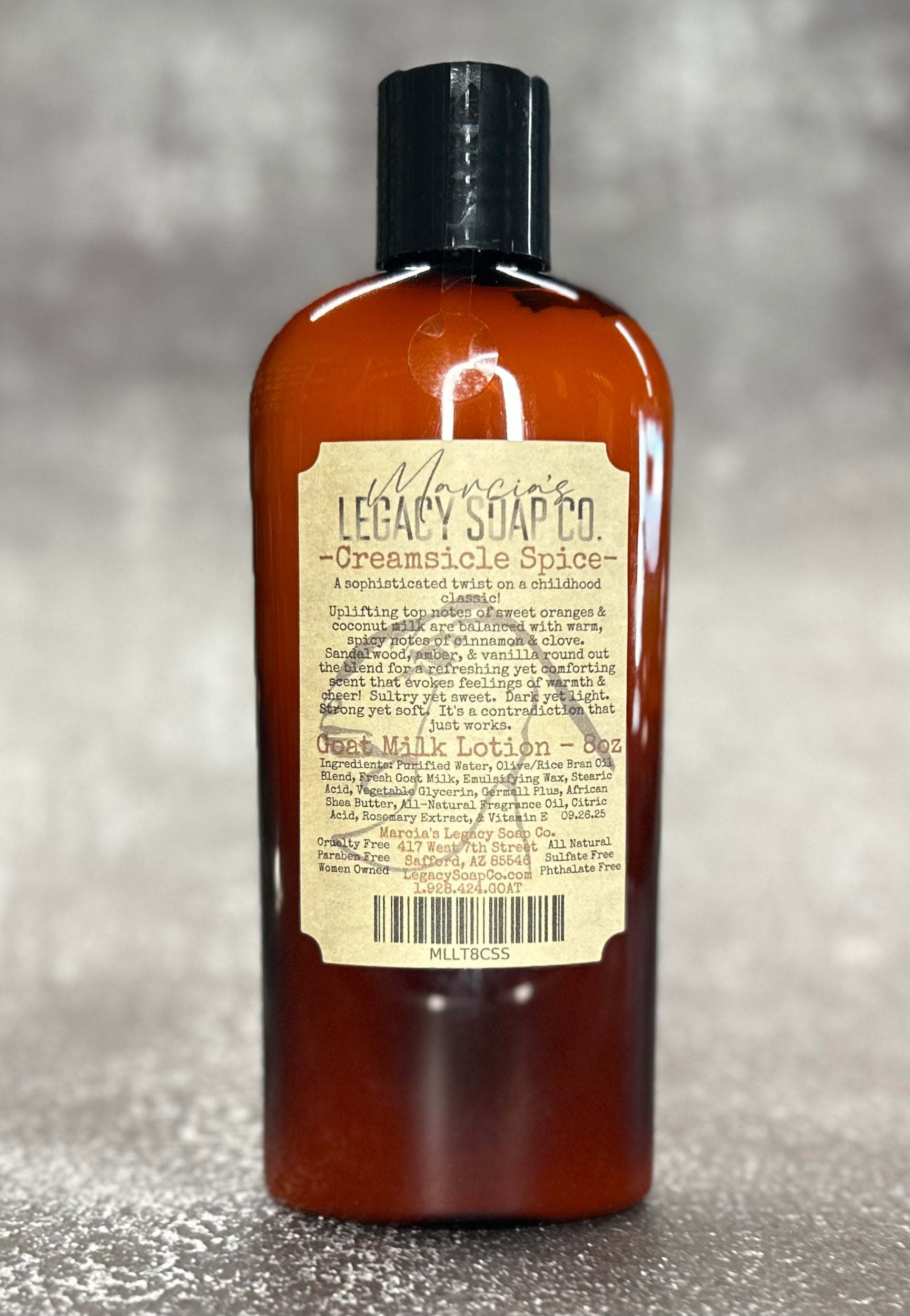 Fall Collection 2025 - Goat Milk Lotion 8oz