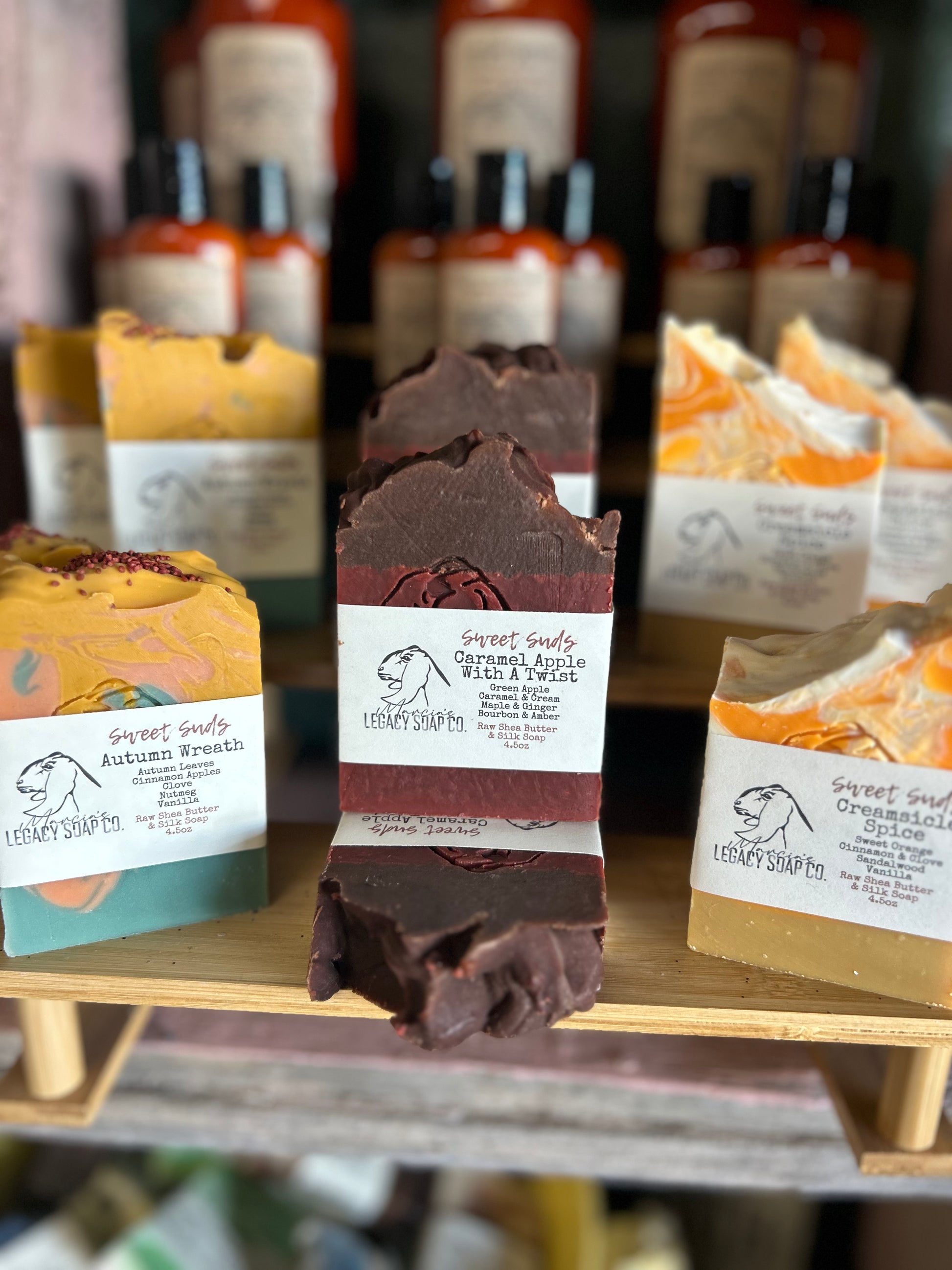 Fall Collection 2025 - Sweet Suds Shea Butter & Silk Soap