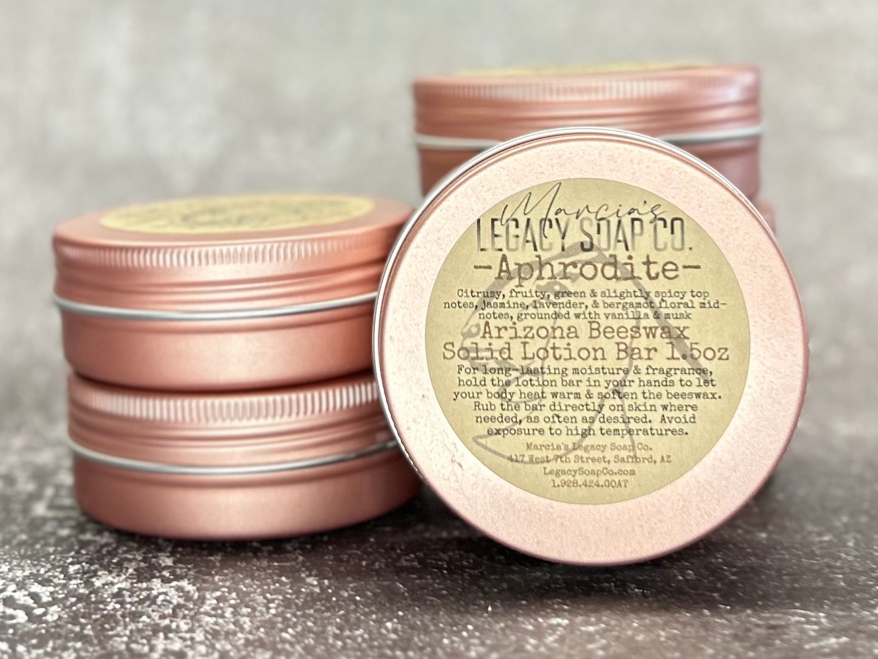 Arizona Beeswax Lotion Bar 1.5oz - Multiple Scents