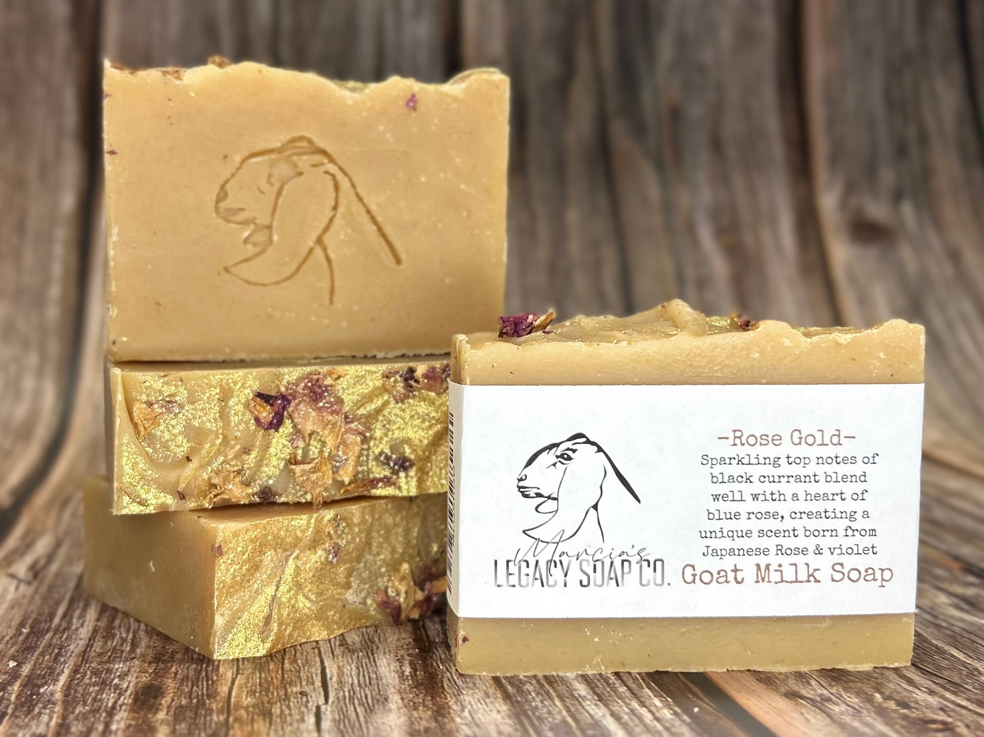 Goat Milk Soap - Rose Gold