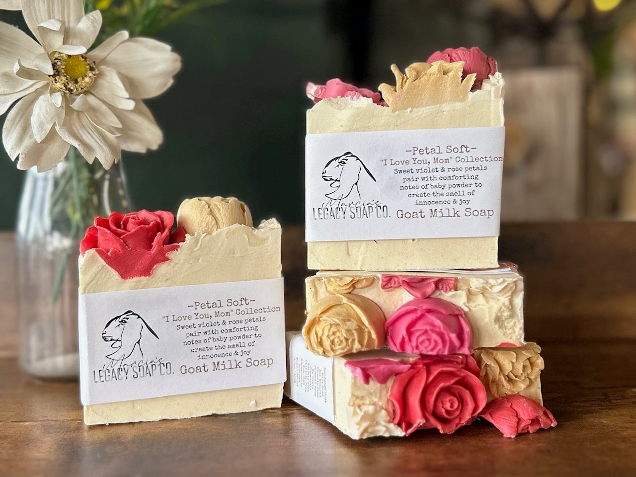 Limited Edition Fragrance Collection "I Love You, Mom" - Goat Milk Soap