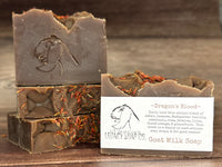 Goat Milk Specialty Soap - Hempseed Oil - Dragon's Blood