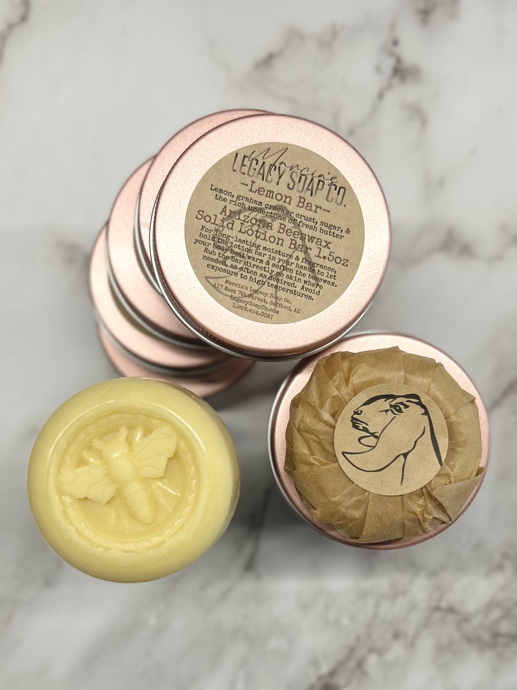 Arizona Beeswax Lotion Bar 1.5oz - Multiple Scents