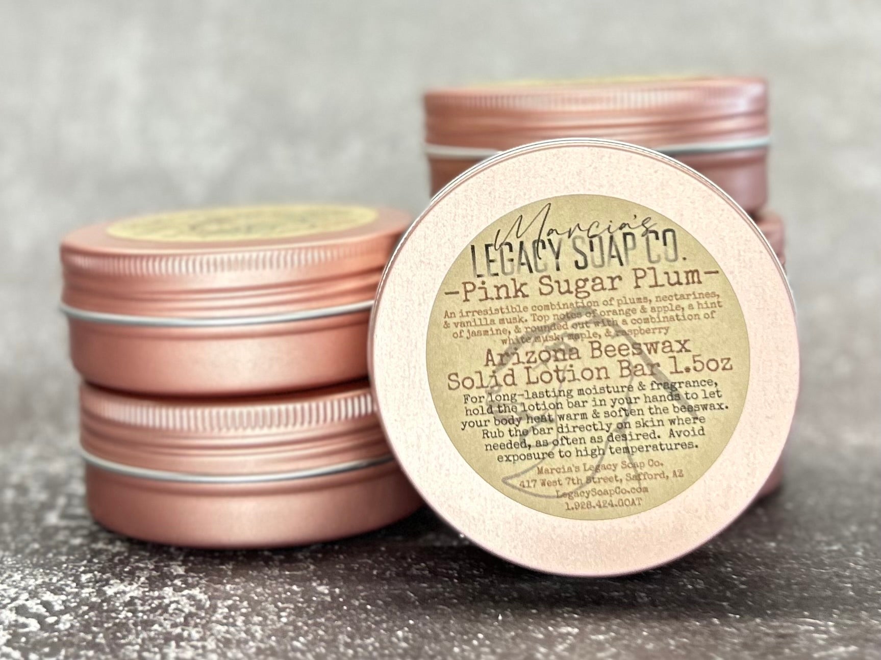 Arizona Beeswax Lotion Bar 1.5oz - Multiple Scents