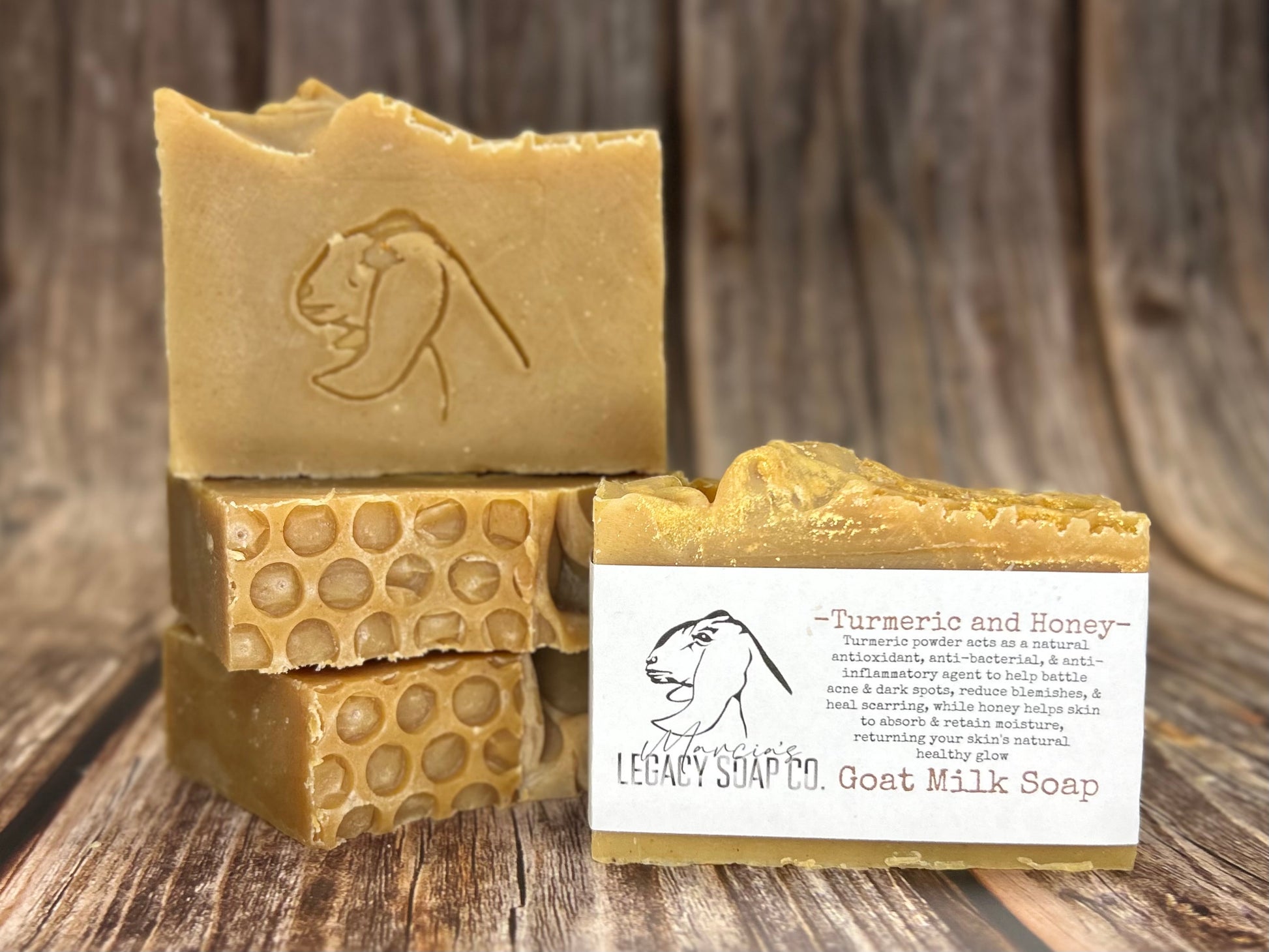 Goat Milk Soap - Turmeric & Honey