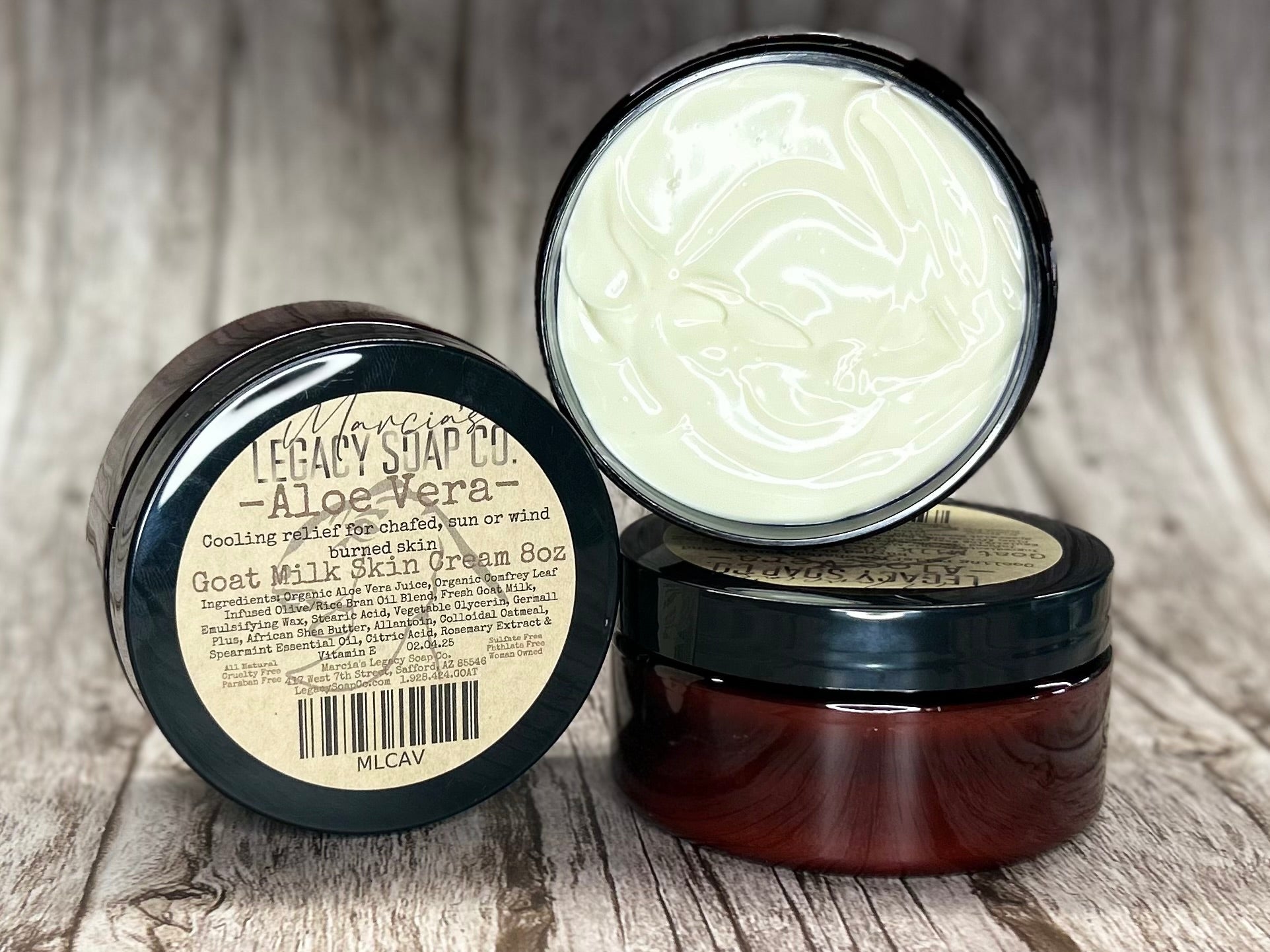 Goat Milk Body Cream 8oz - Aloe Vera