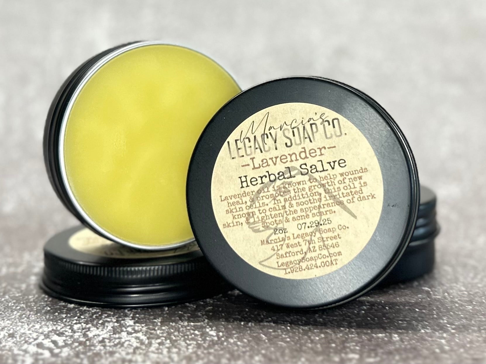 Herbal Salves 2oz - Lavender