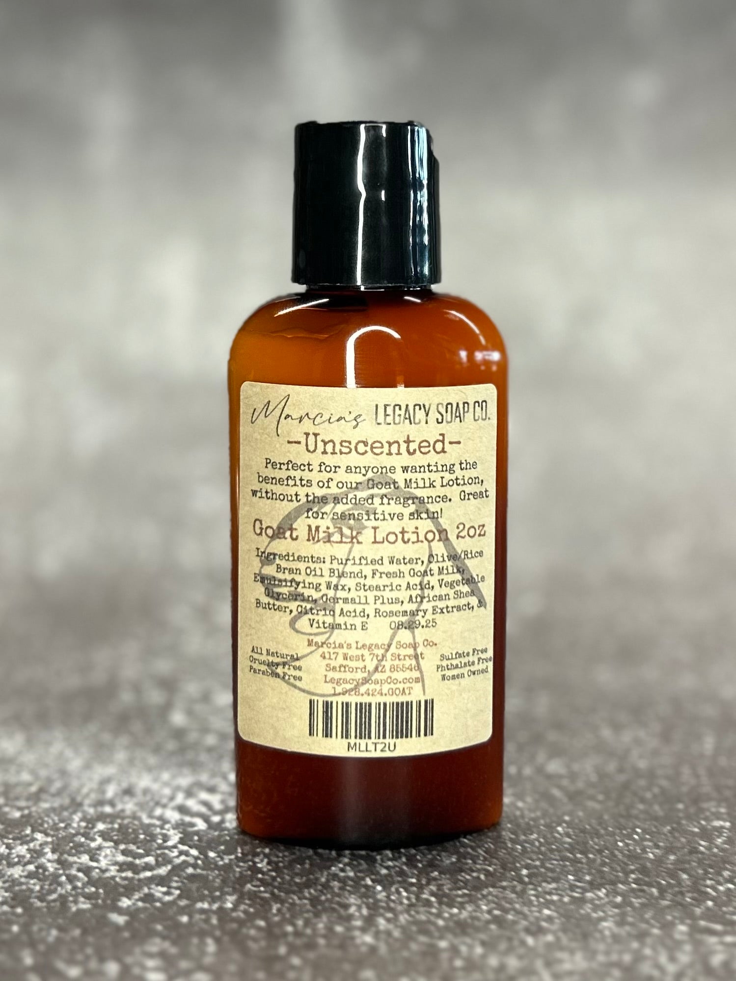 Goat Milk Lotion 2oz - Unscented
