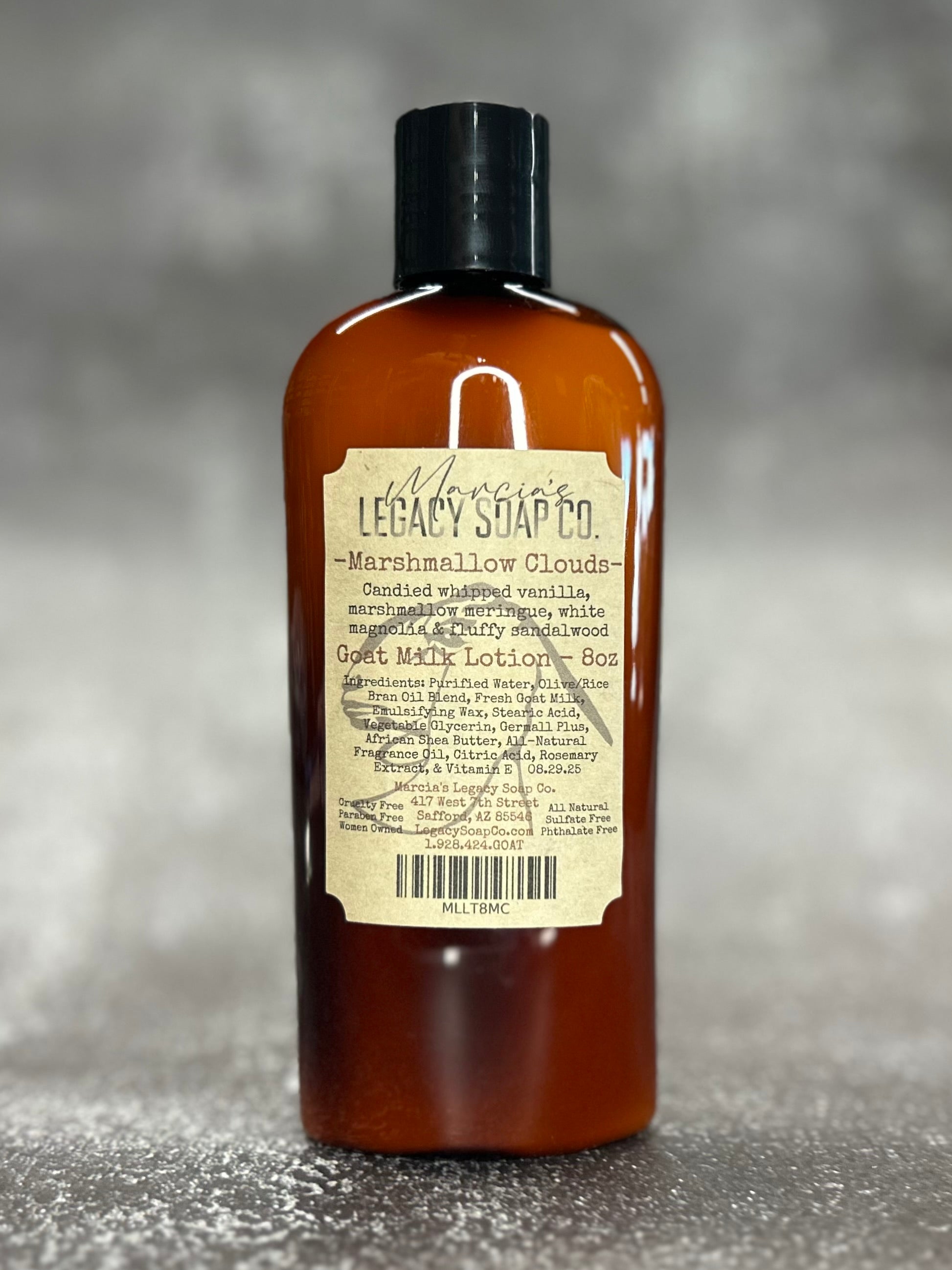 Goat Milk Lotion 8oz - Marshmallow Clouds
