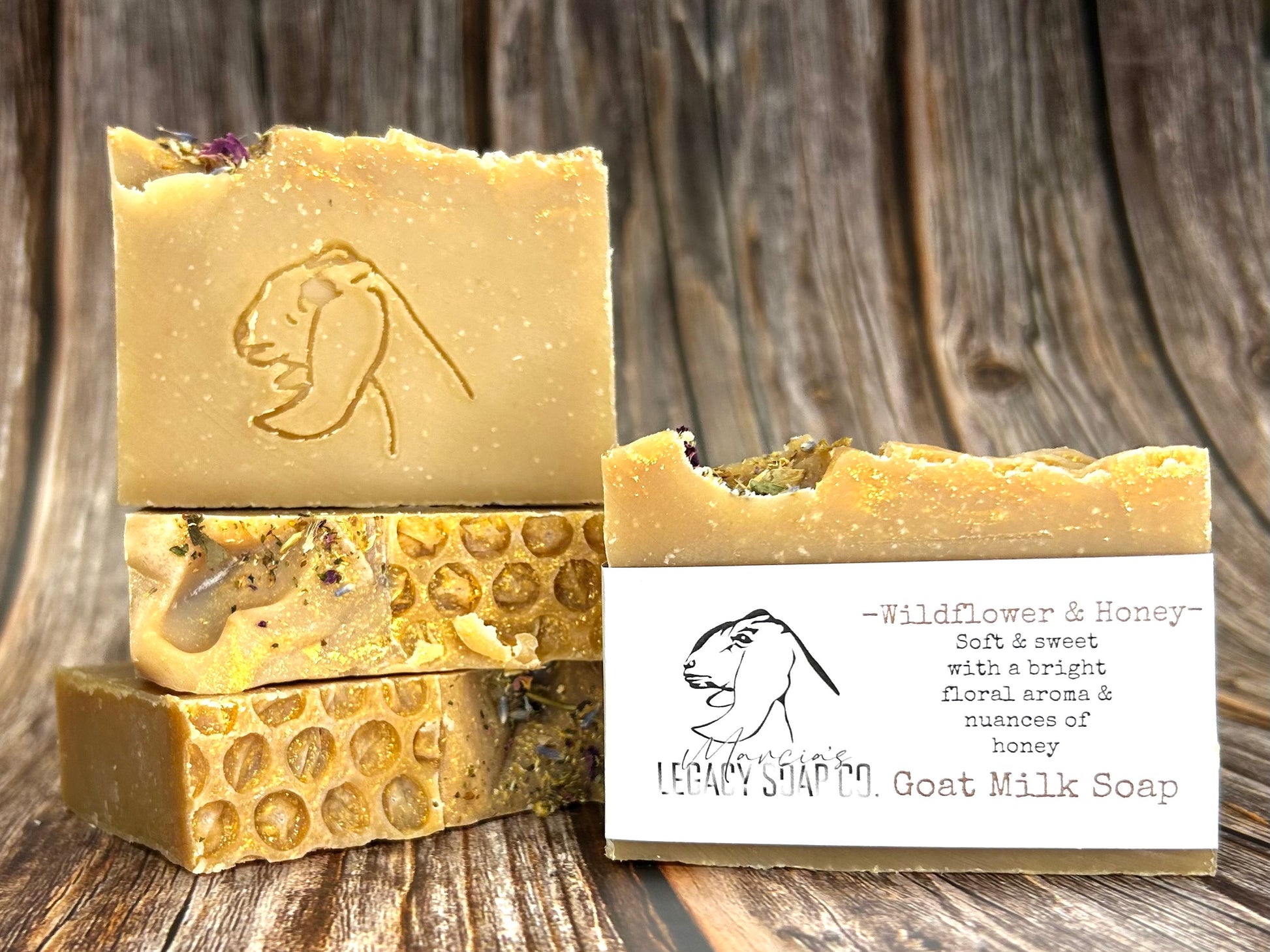 Goat Milk Soap - Wildflower Honey