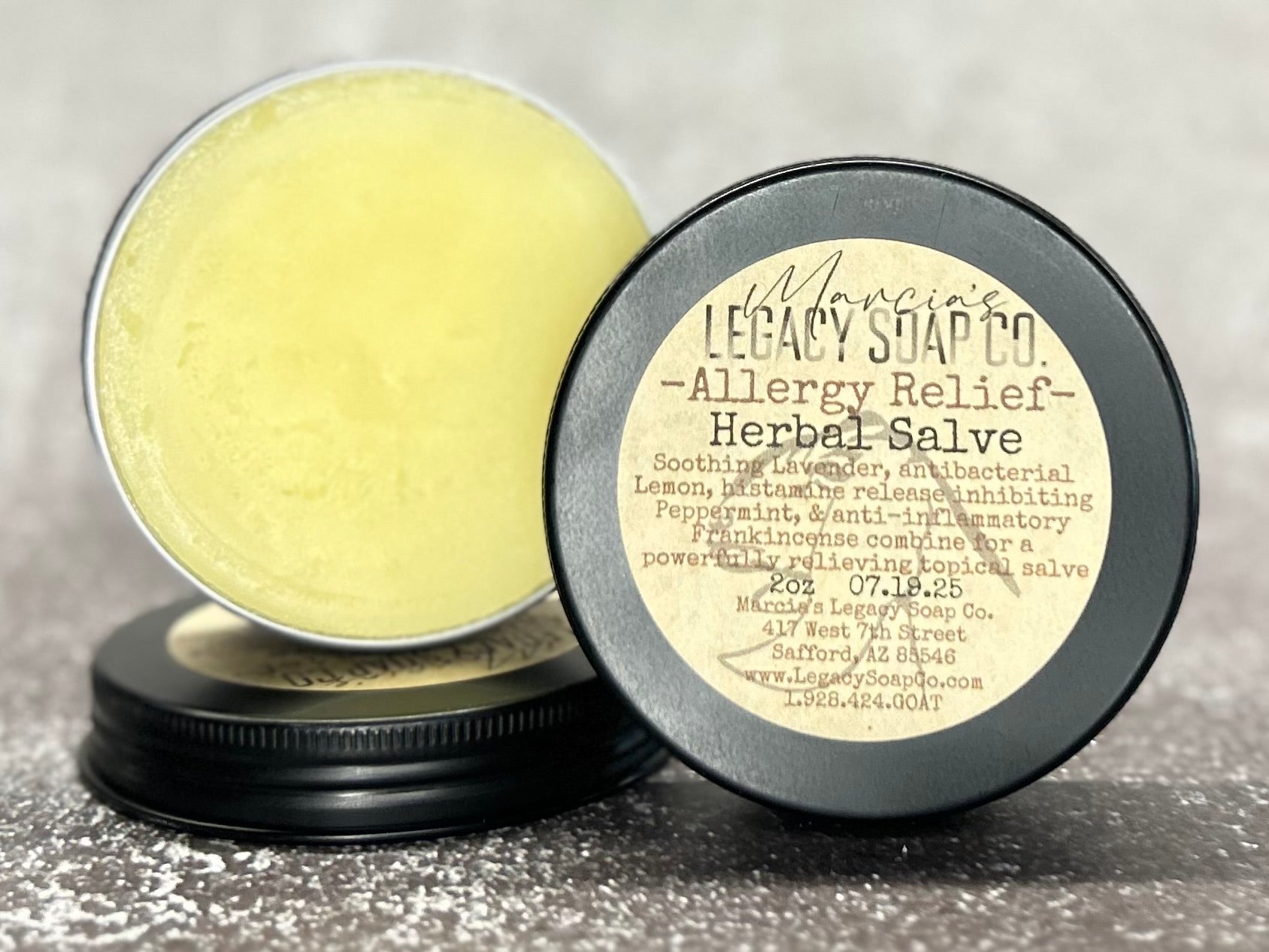 Herbal Salves 2oz - Allergy Relief