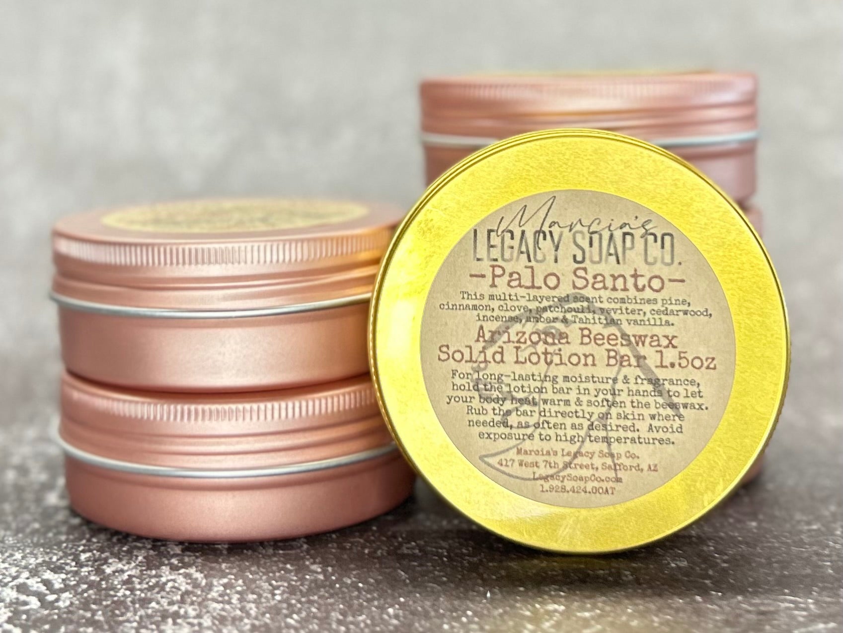Arizona Beeswax Lotion Bar 1.5oz - Multiple Scents