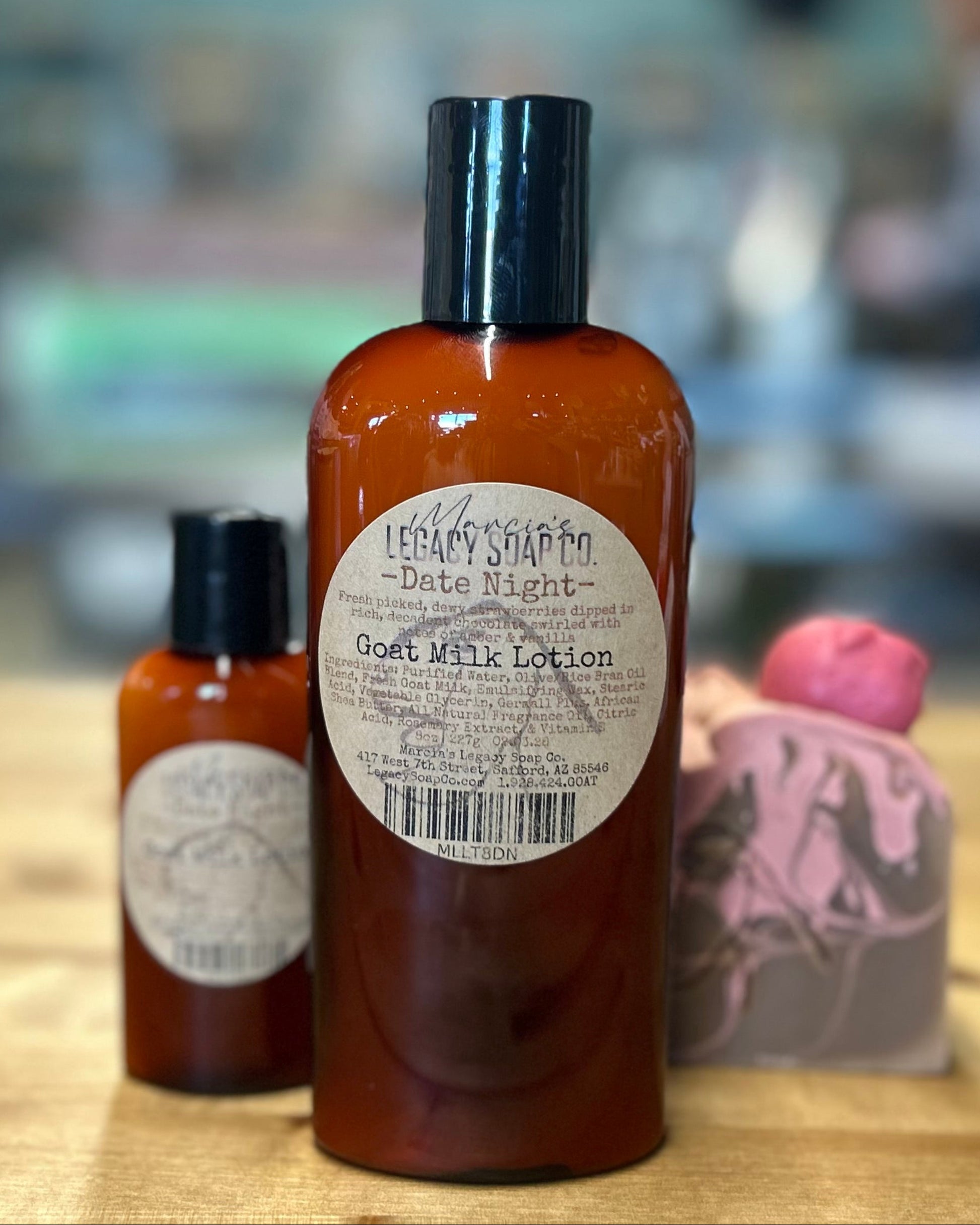 Limited Edition Fragrance Collection "Date Night" - 8oz Goat Milk Lotion