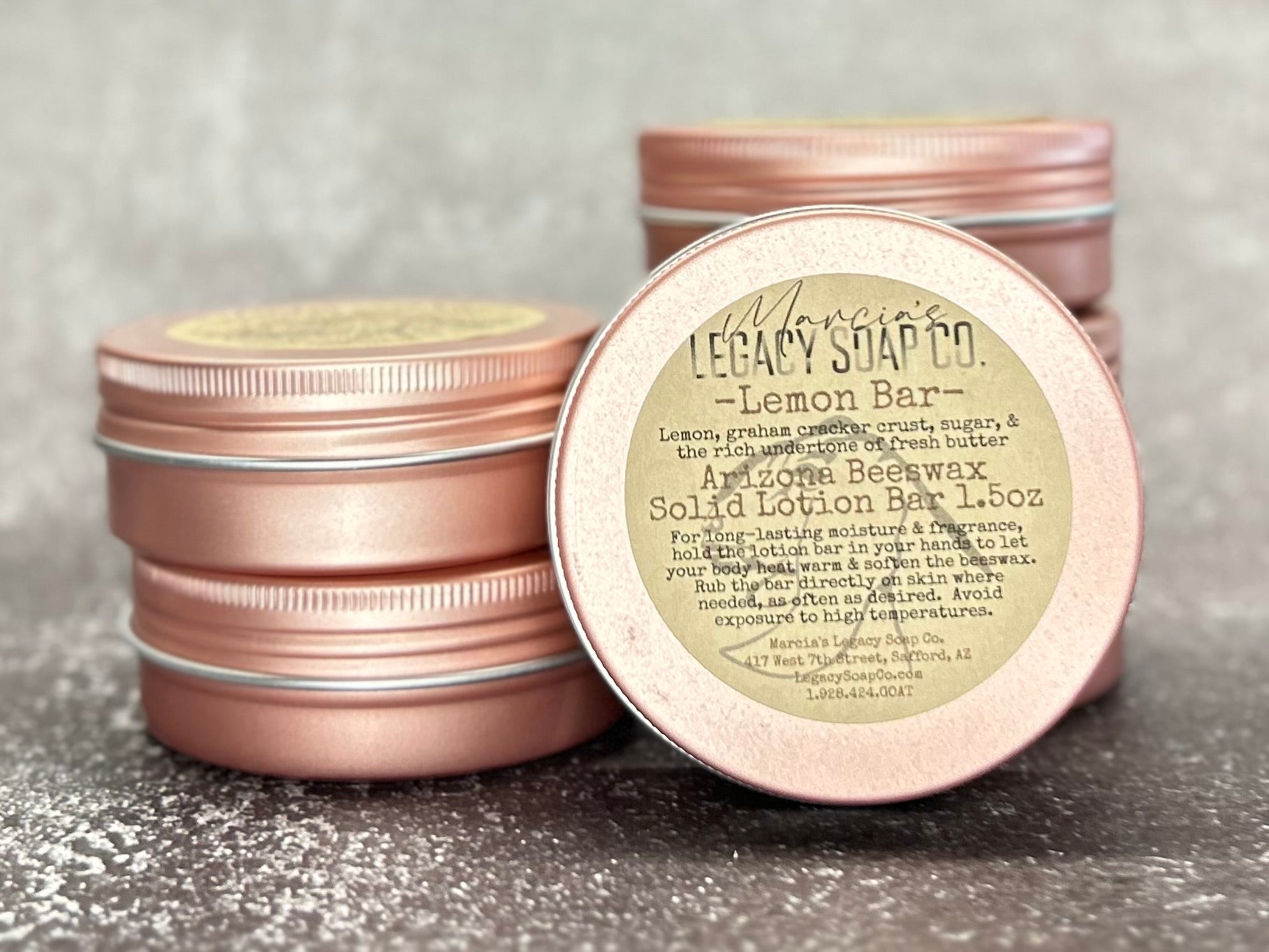 Arizona Beeswax Lotion Bar 1.5oz - Multiple Scents