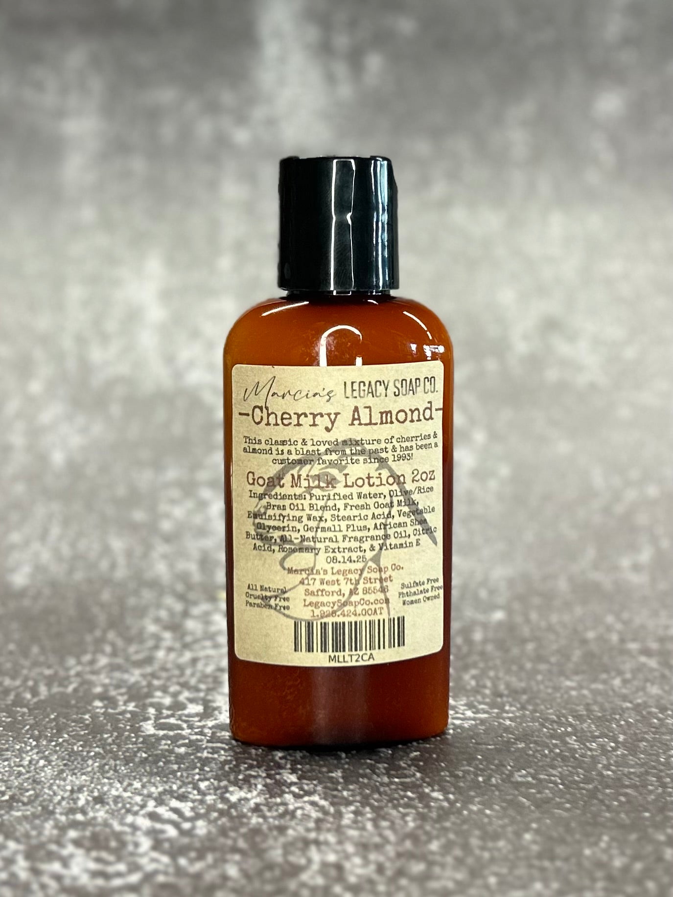 Goat Milk Lotion 2oz - Cherry Almond