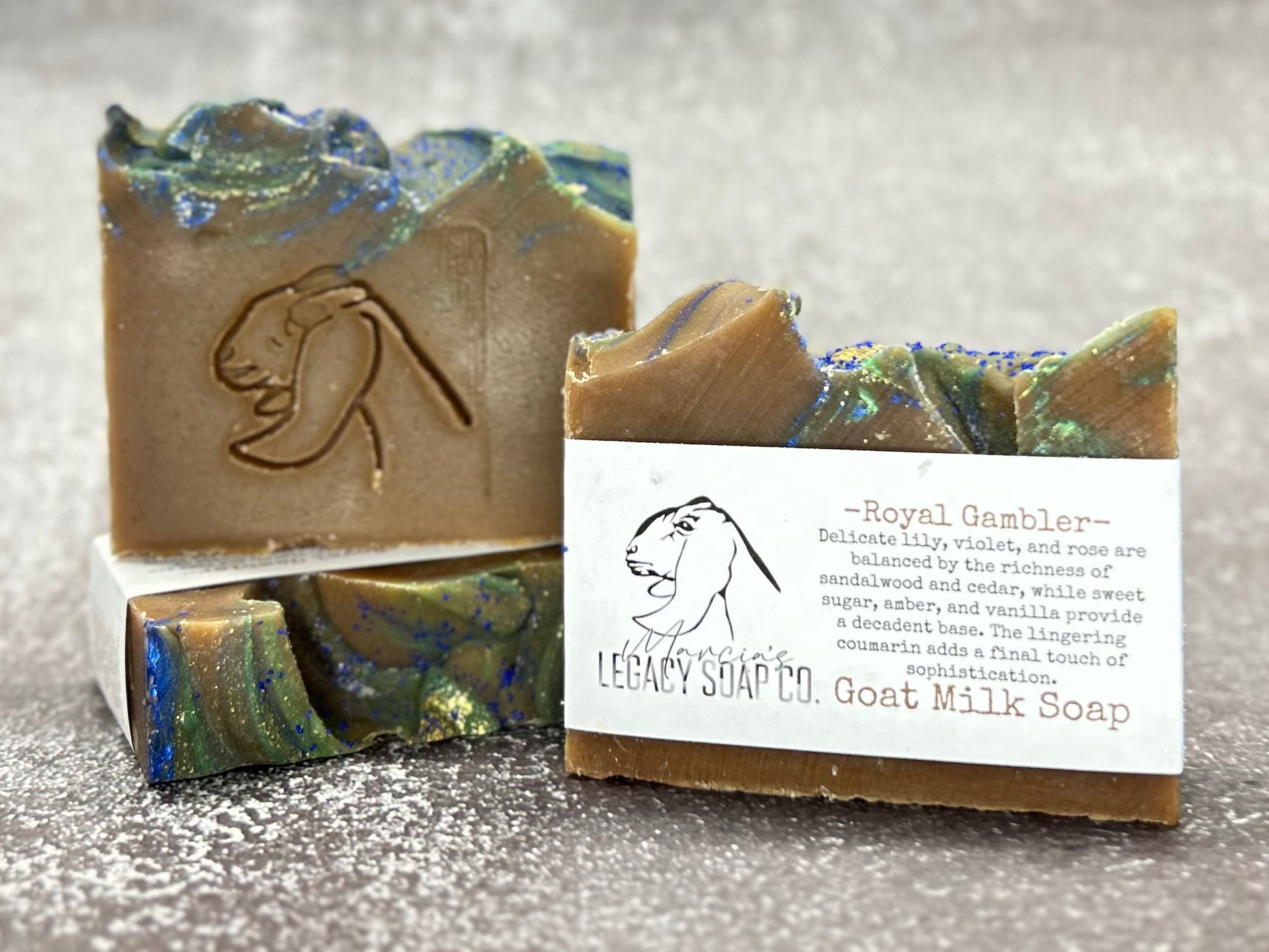 Goat Milk Soap - Royal Gambler