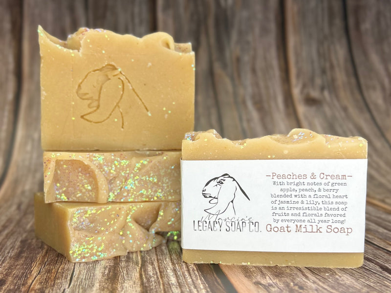 Goat Milk Soap - Peaches & Cream