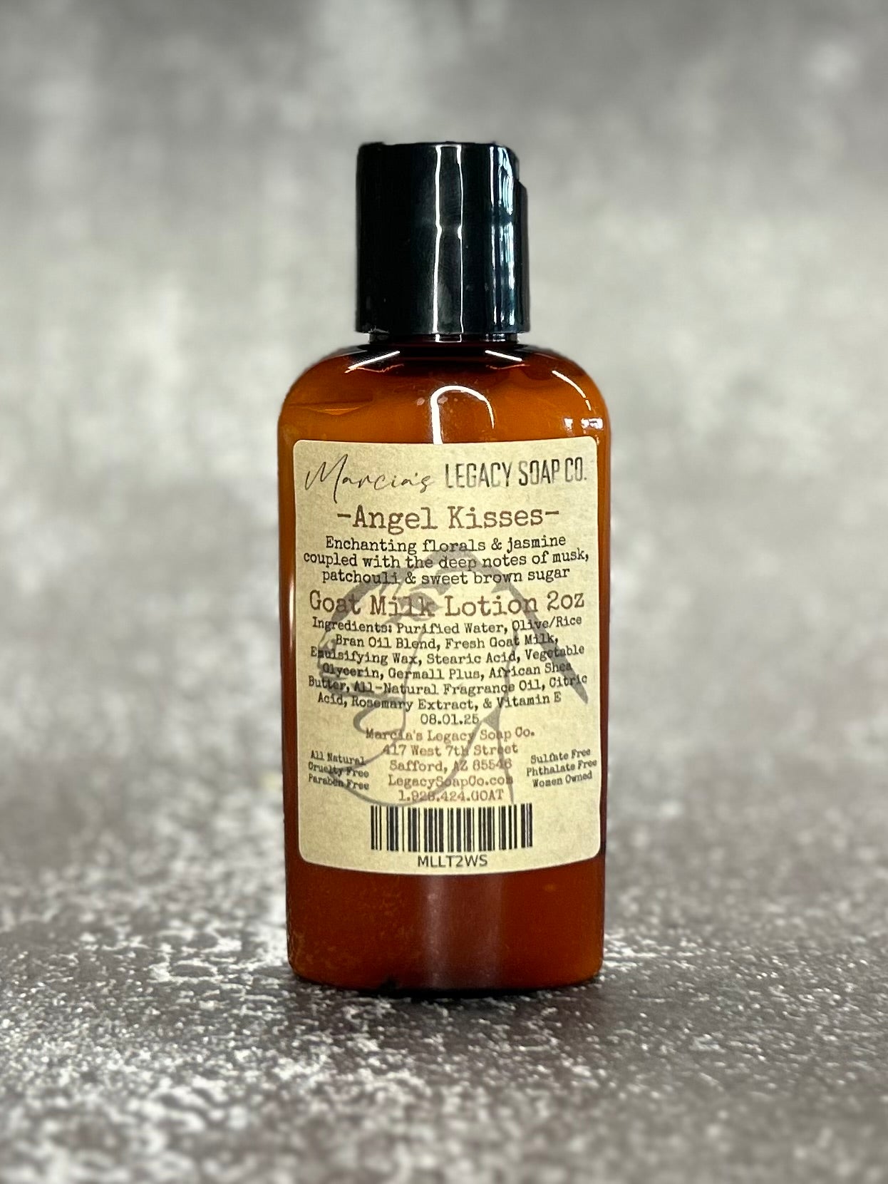 Goat Milk Lotion 2oz - Angel Kisses