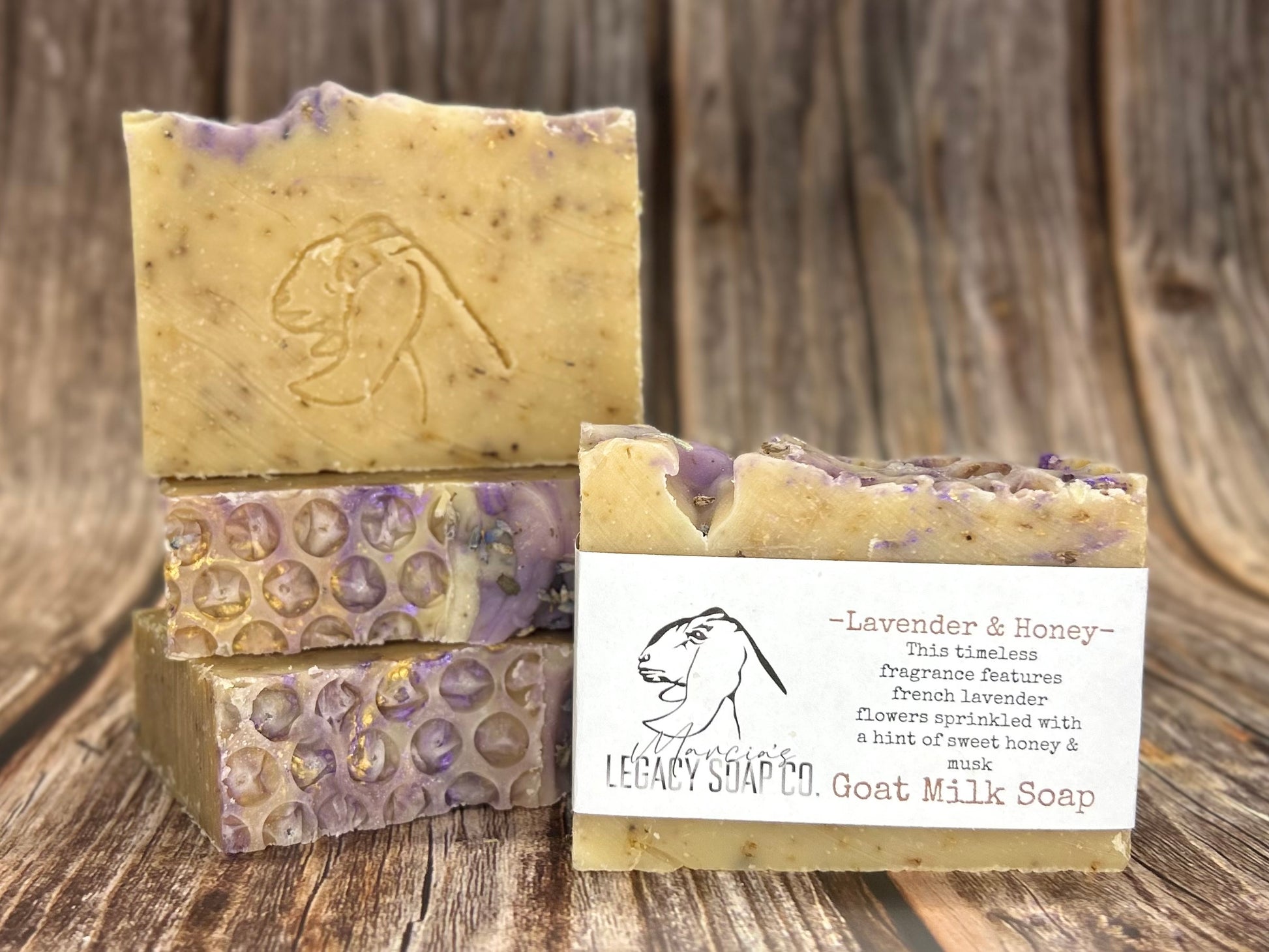 Goat Milk Soap - Lavender & Honey