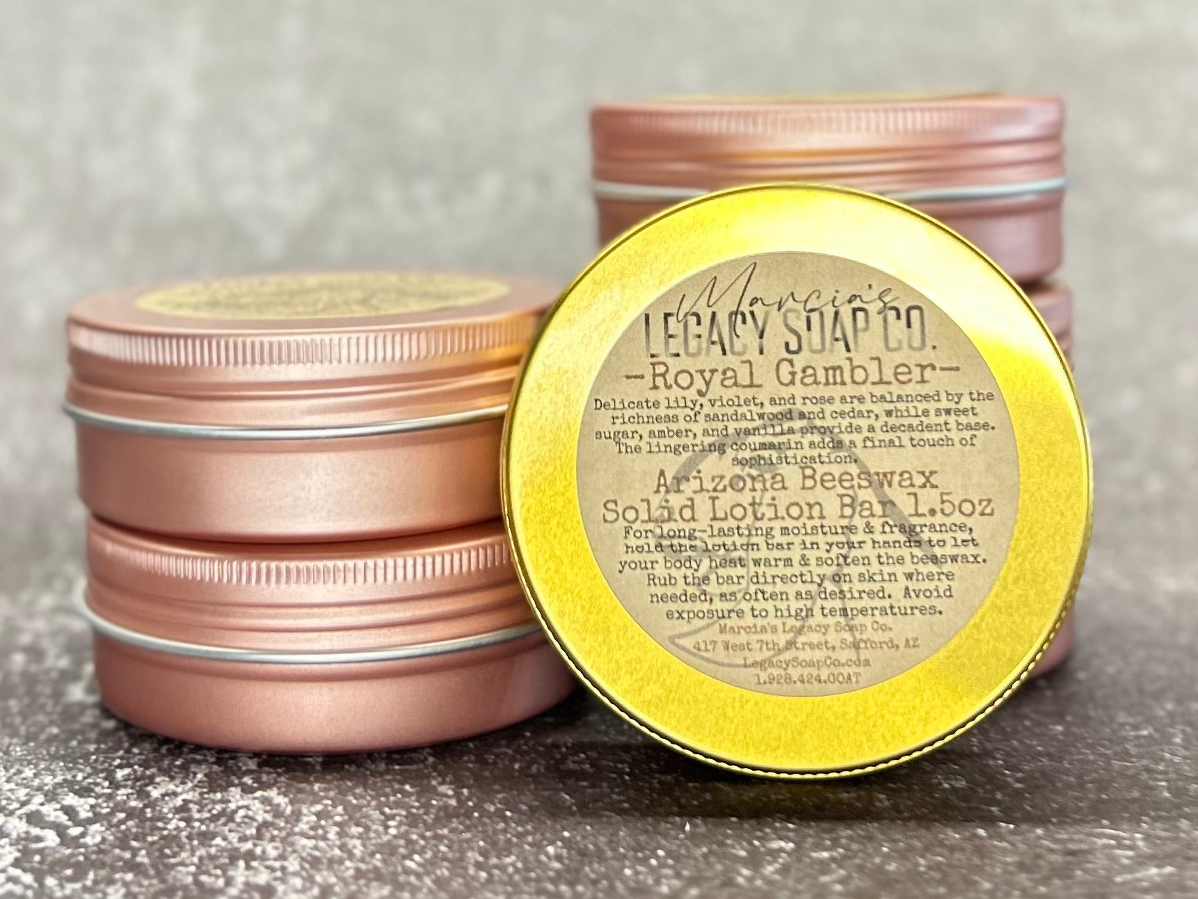 Arizona Beeswax Lotion Bar 1.5oz - Multiple Scents