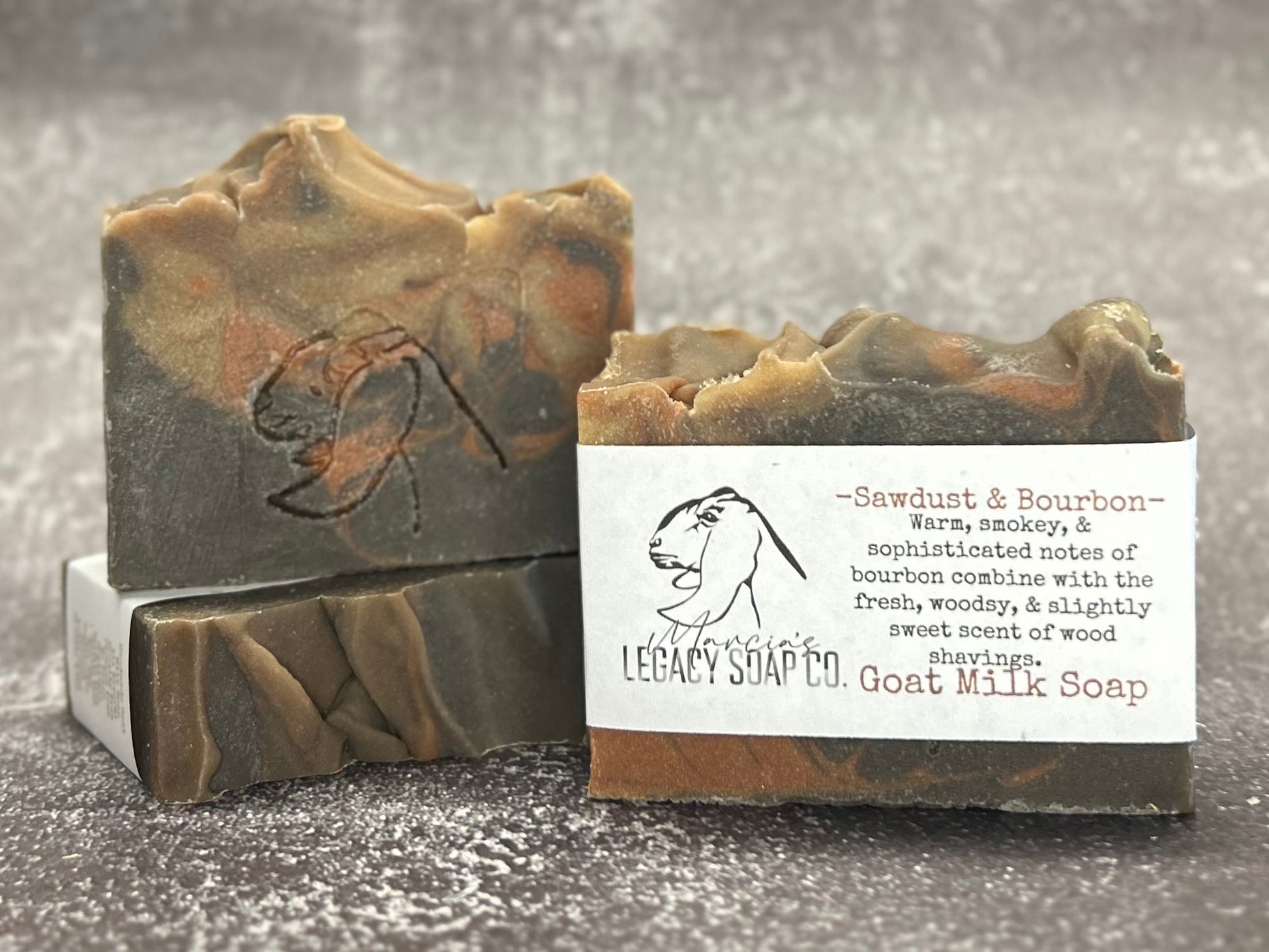 Goat Milk Soap - Sawdust & Bourbon