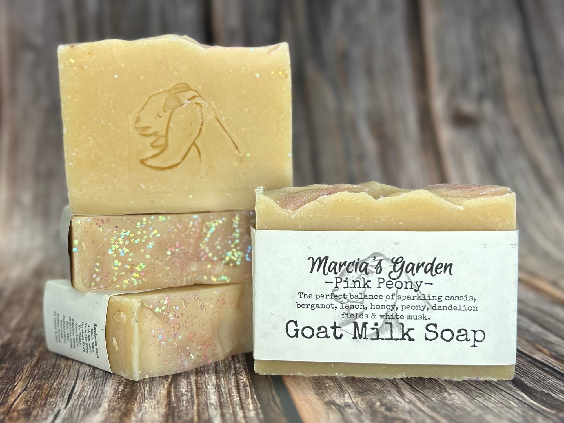 Goat Milk Soap - Pink Peony