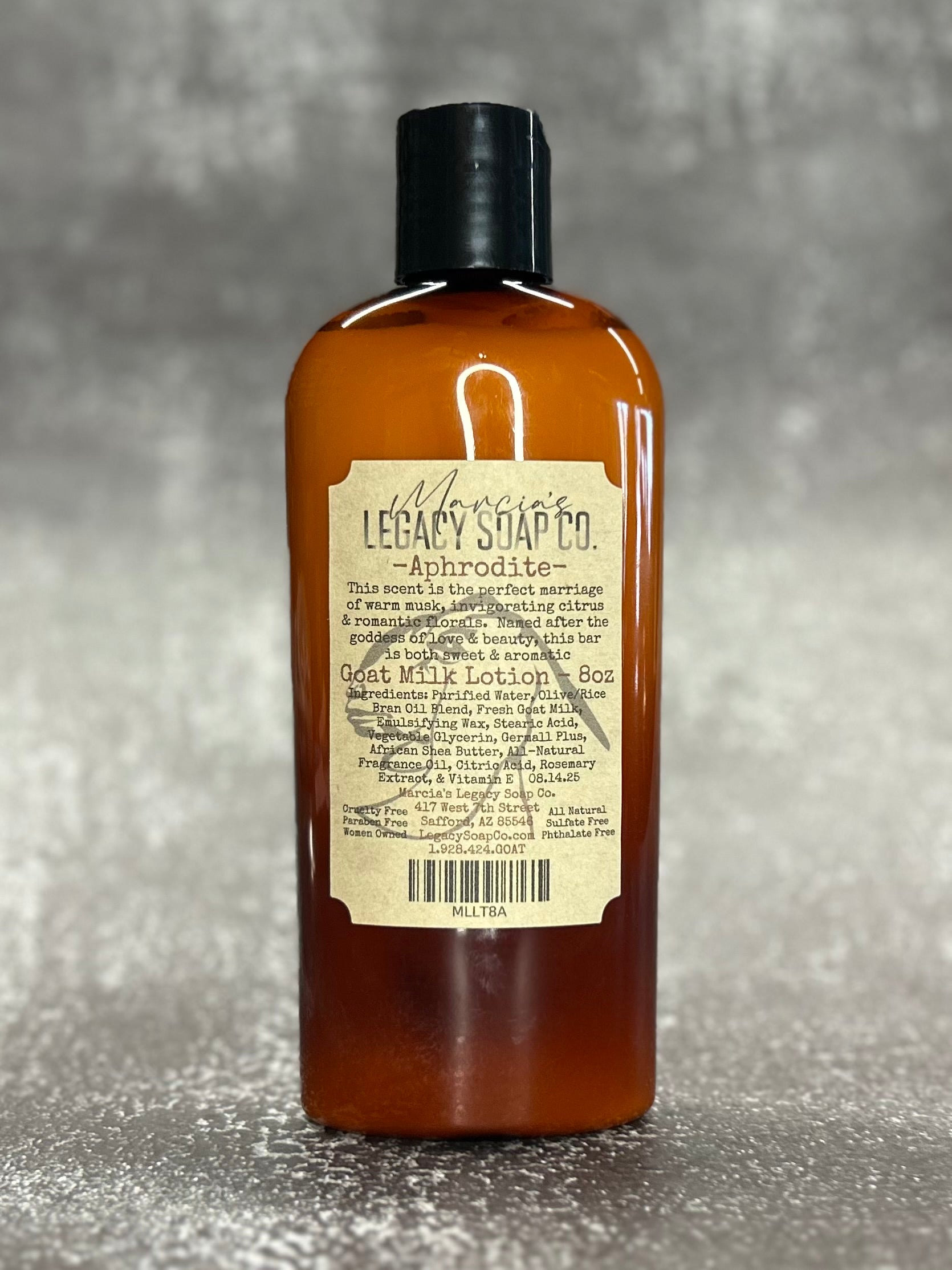 Goat Milk Lotion 8oz - Aphrodite