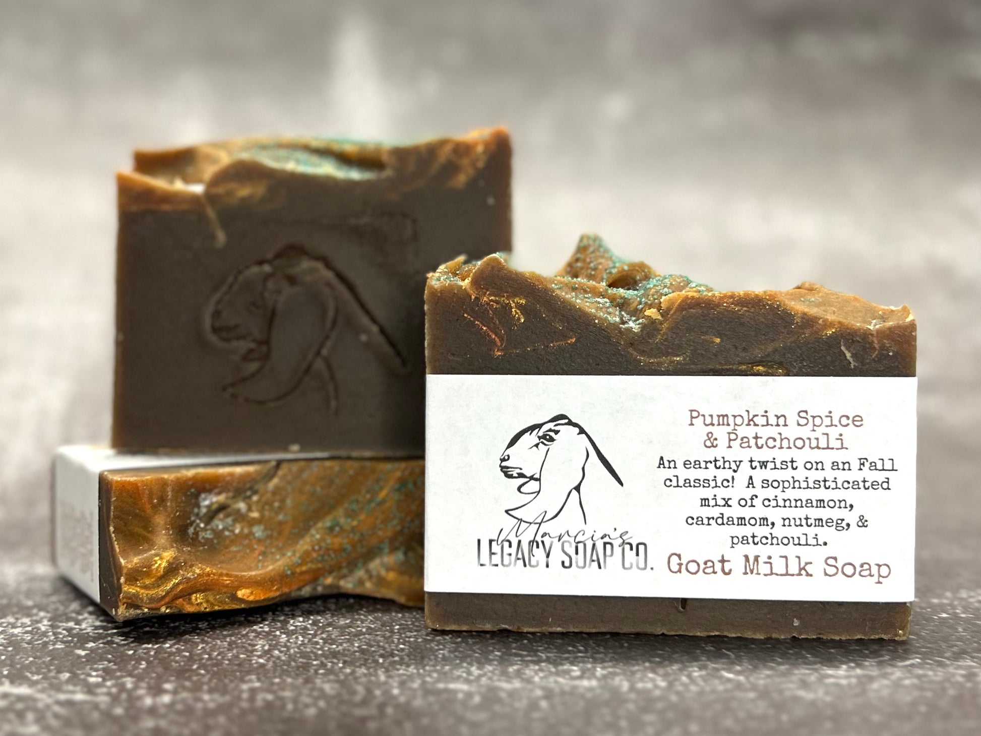 Limited Edition Fragrance - October - Pumpkin Spice & Patchouli Goat Milk Soap