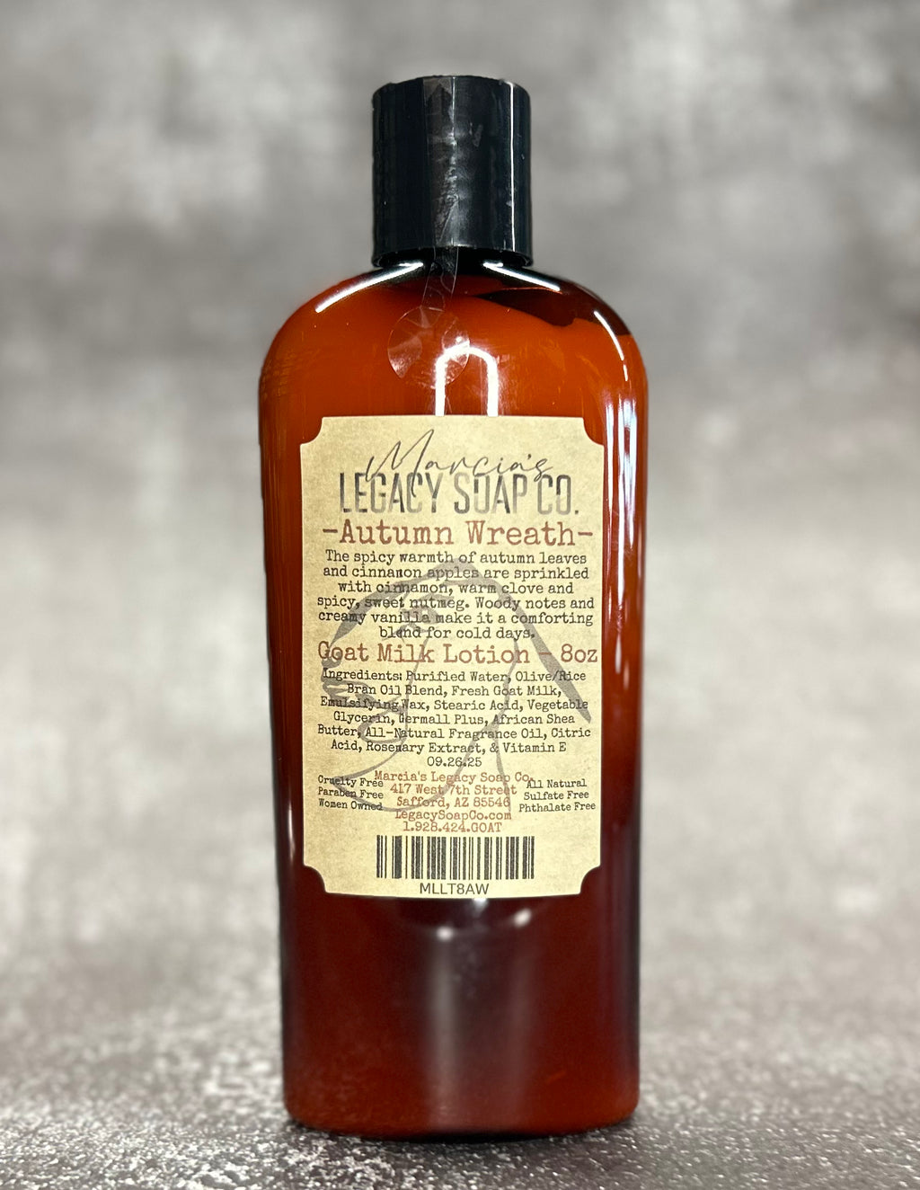 Fall Collection 2025 - Goat Milk Lotion 8oz