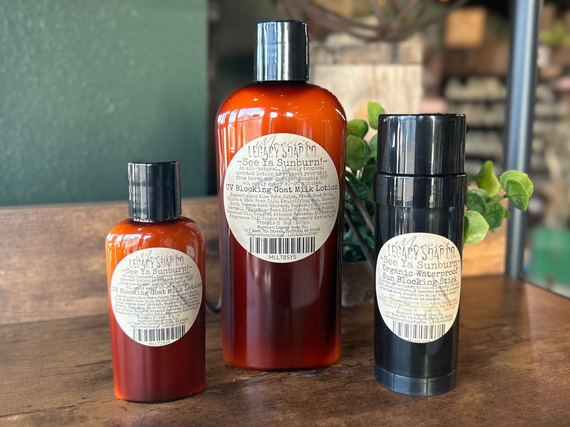 Goat Milk & Beeswax Sun Care - See Ya Sunburn!