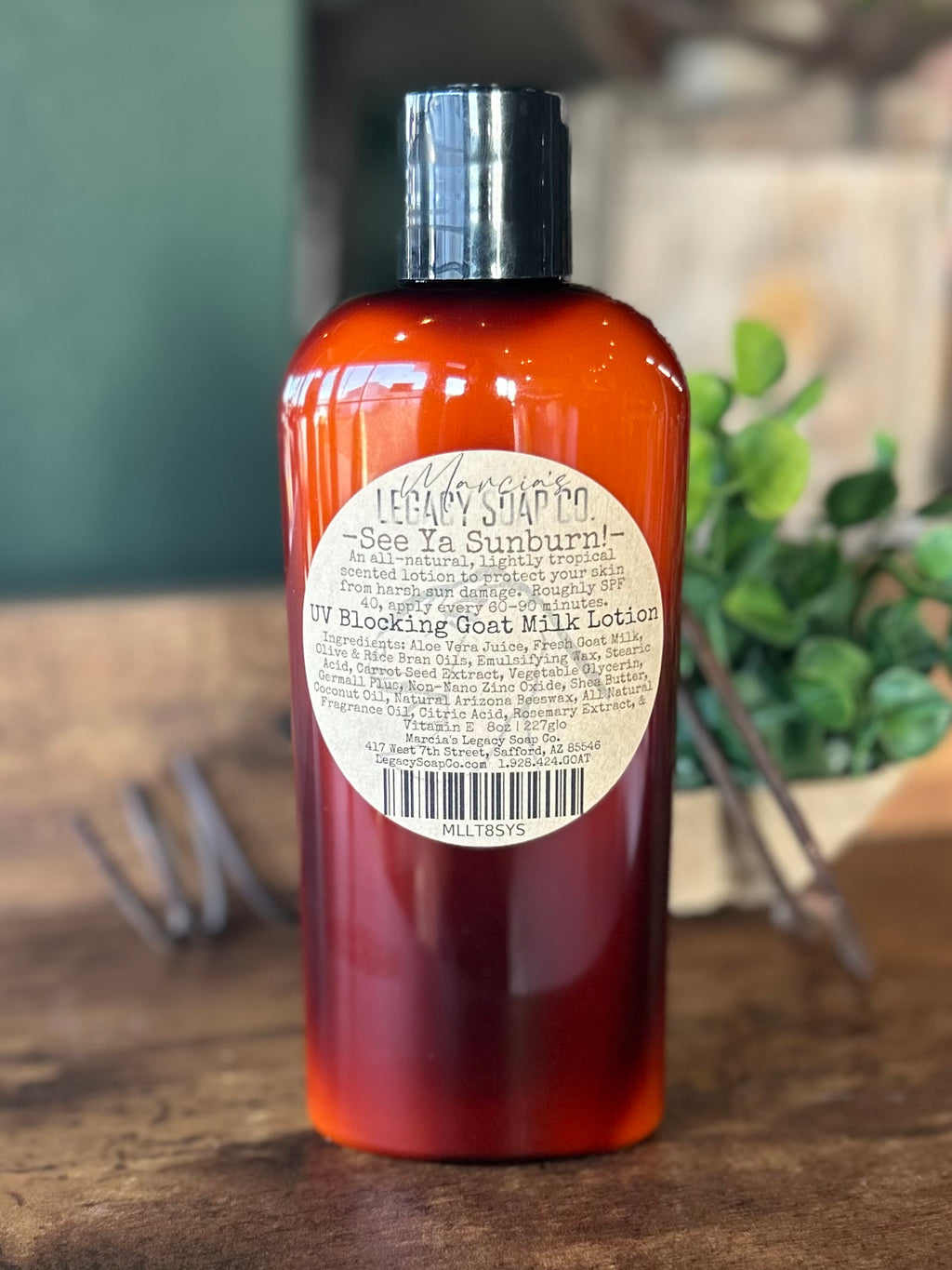 Goat Milk & Beeswax Sun Care - See Ya Sunburn!