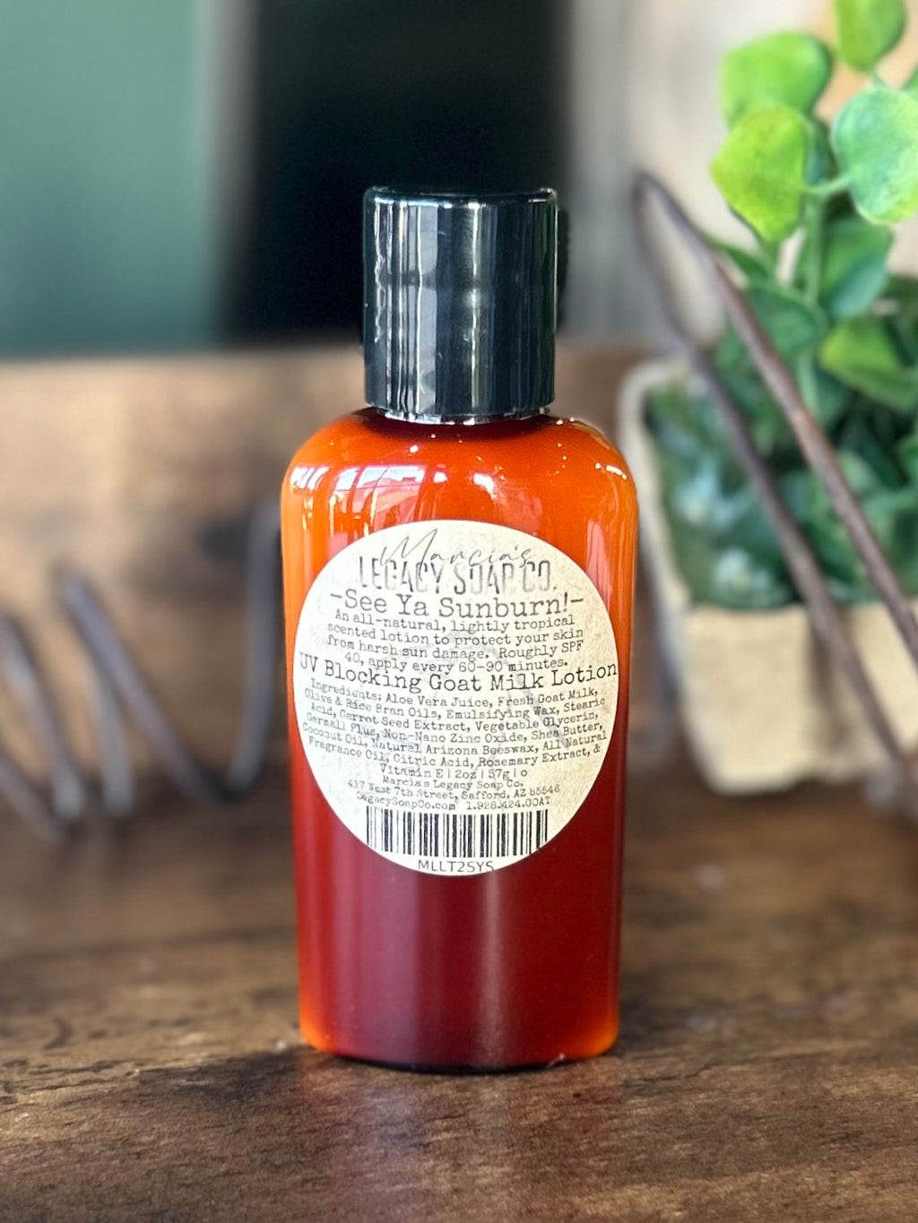 Goat Milk & Beeswax Sun Care - See Ya Sunburn!