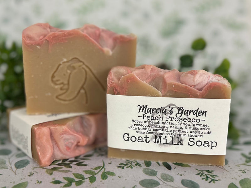 Peach Prosecco Goat Milk Soap