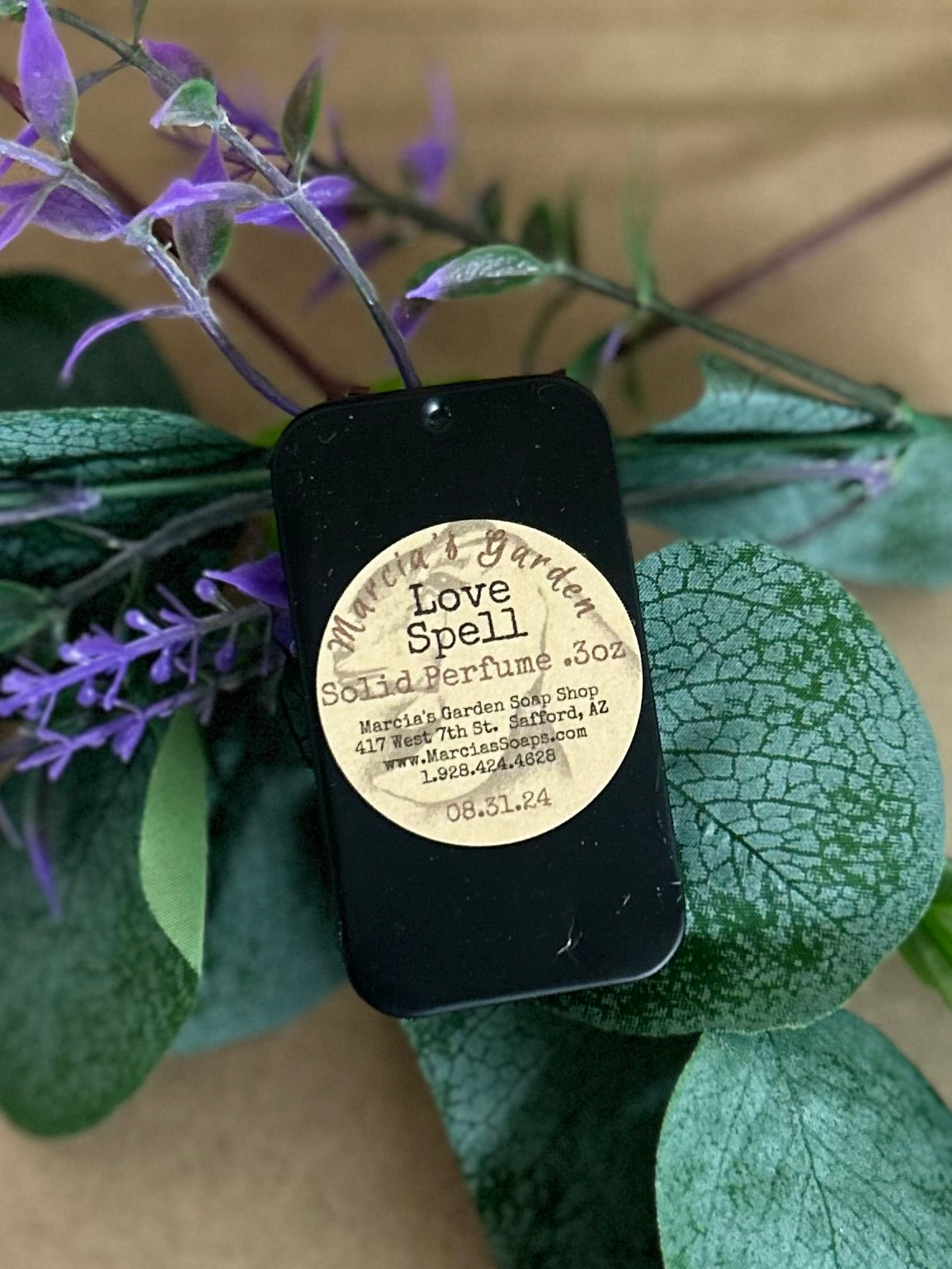 Arizona Beeswax Solid Perfume .3oz - Multiple Scents