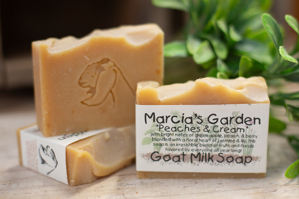 Peaches & Cream Goat Milk Soap