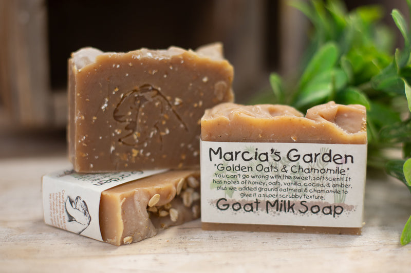 Golden Oats & Chamomile Goat Milk Soap