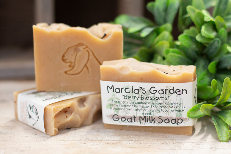 Berry Blossoms Goat Milk Soap