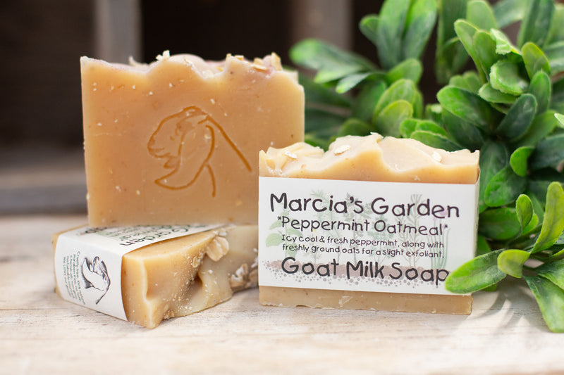 Peppermint Oatmeal Goat Milk Soap