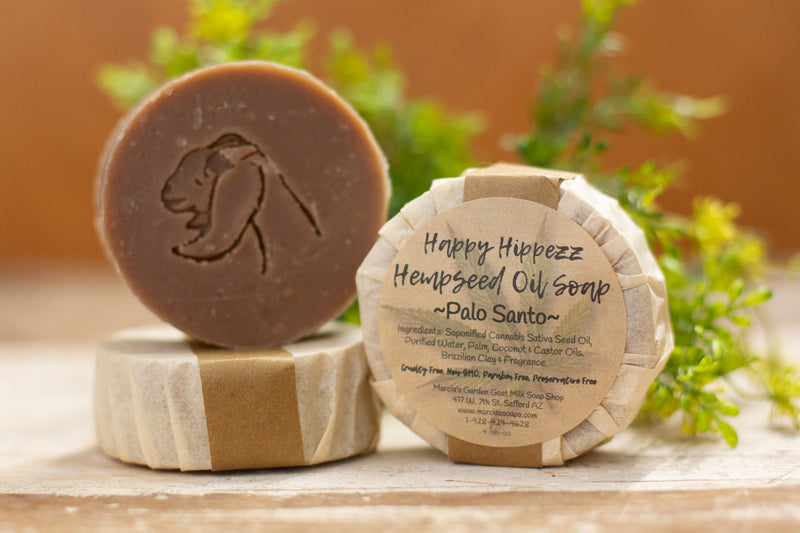 Palo Santo Goat Milk & Hempseed Oil Soap