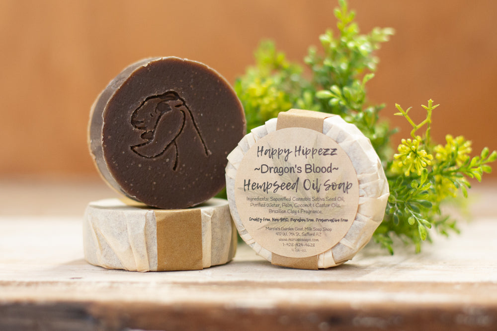 Dragon's Blood Goat Milk & Hempseed Oil Soap