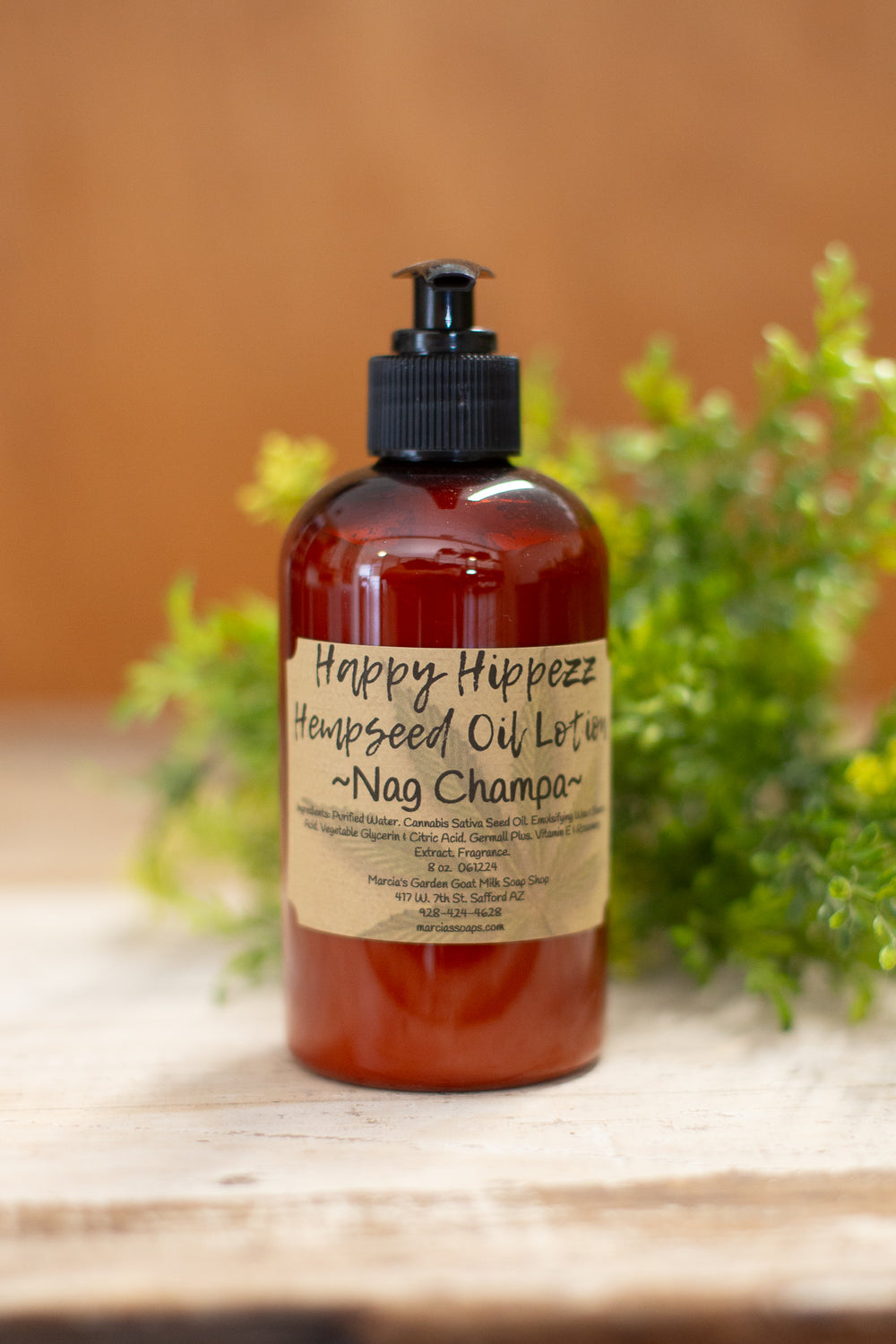 Nag Champa Goat Milk & Hempseed Oil Lotion