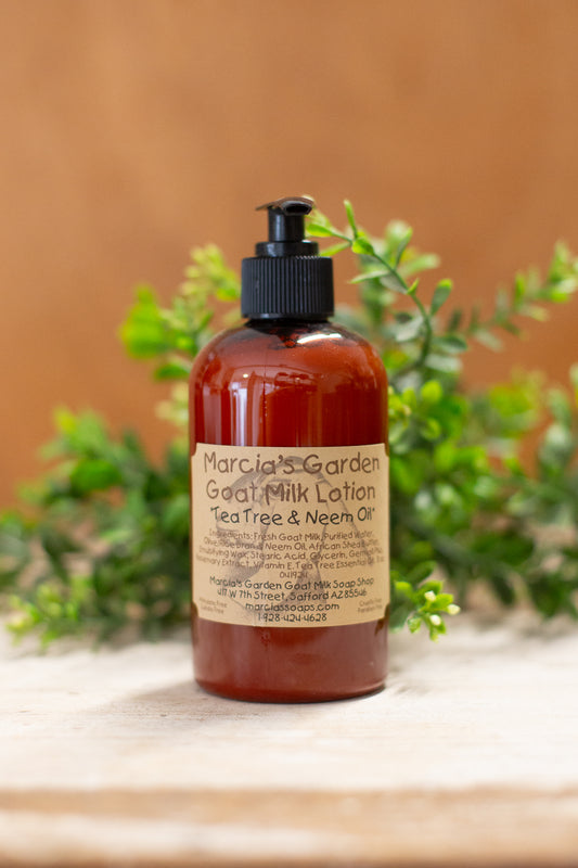 Tea Tree & Neem Oil Goat Milk Lotion